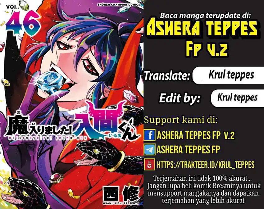 Mairimashita! Iruma-kun Chapter 422 Gambar 1