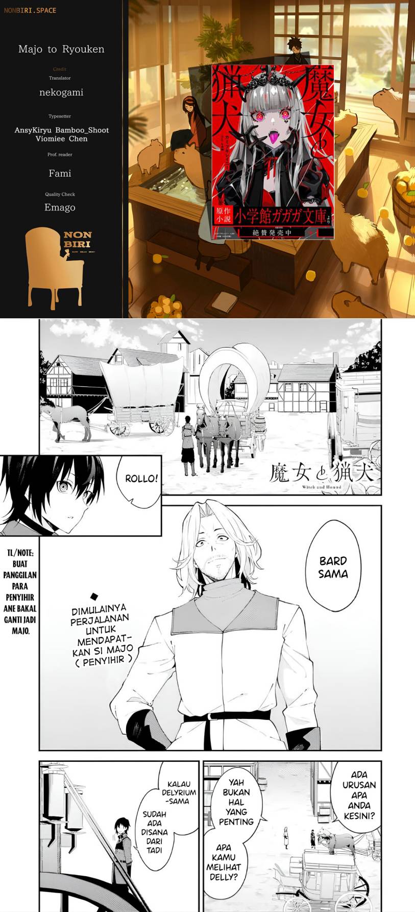 Majo to Ryouken Chapter 02 Gambar 1