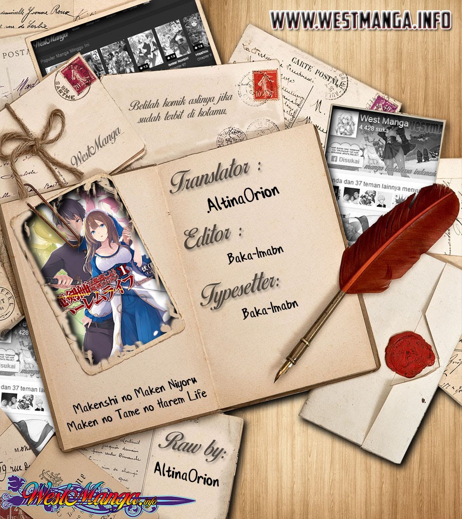 Makenshi no Maken Niyoru Maken no Tame no Harem Life Chapter 08.2 Gambar 3
