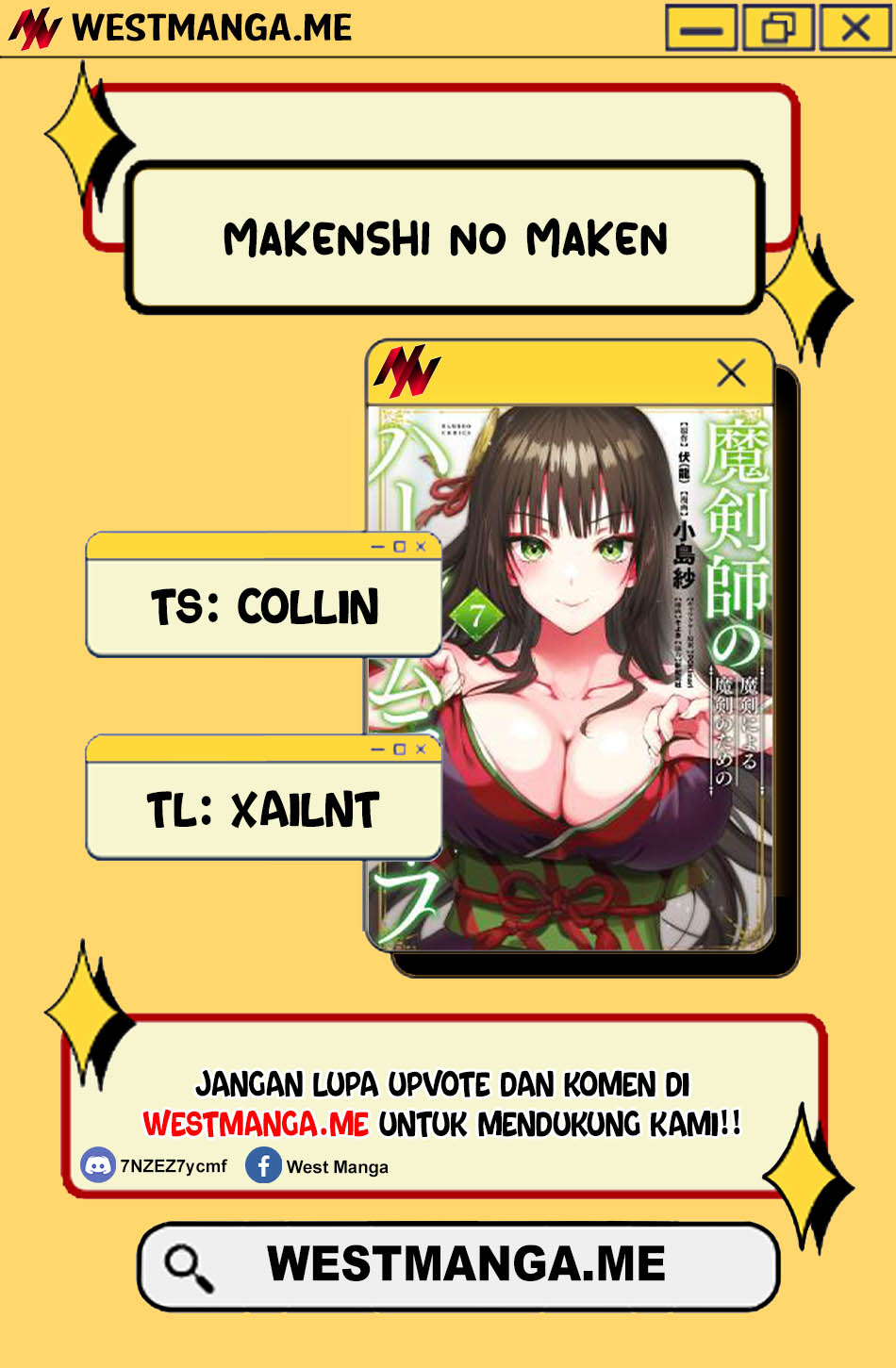 Makenshi no Maken Niyoru Maken no Tame no Harem Life Chapter 34 Gambar 3