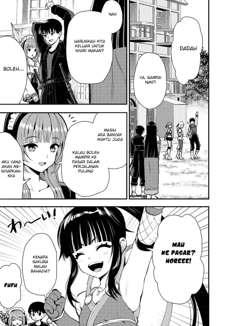 Makenshi no Maken Niyoru Maken no Tame no Harem Life Chapter 34 Gambar 9