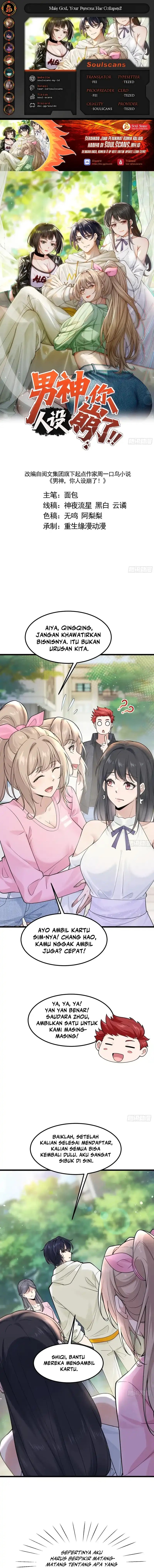 Male God, Your Persona Has Collapsed! Chapter 08 Gambar 1