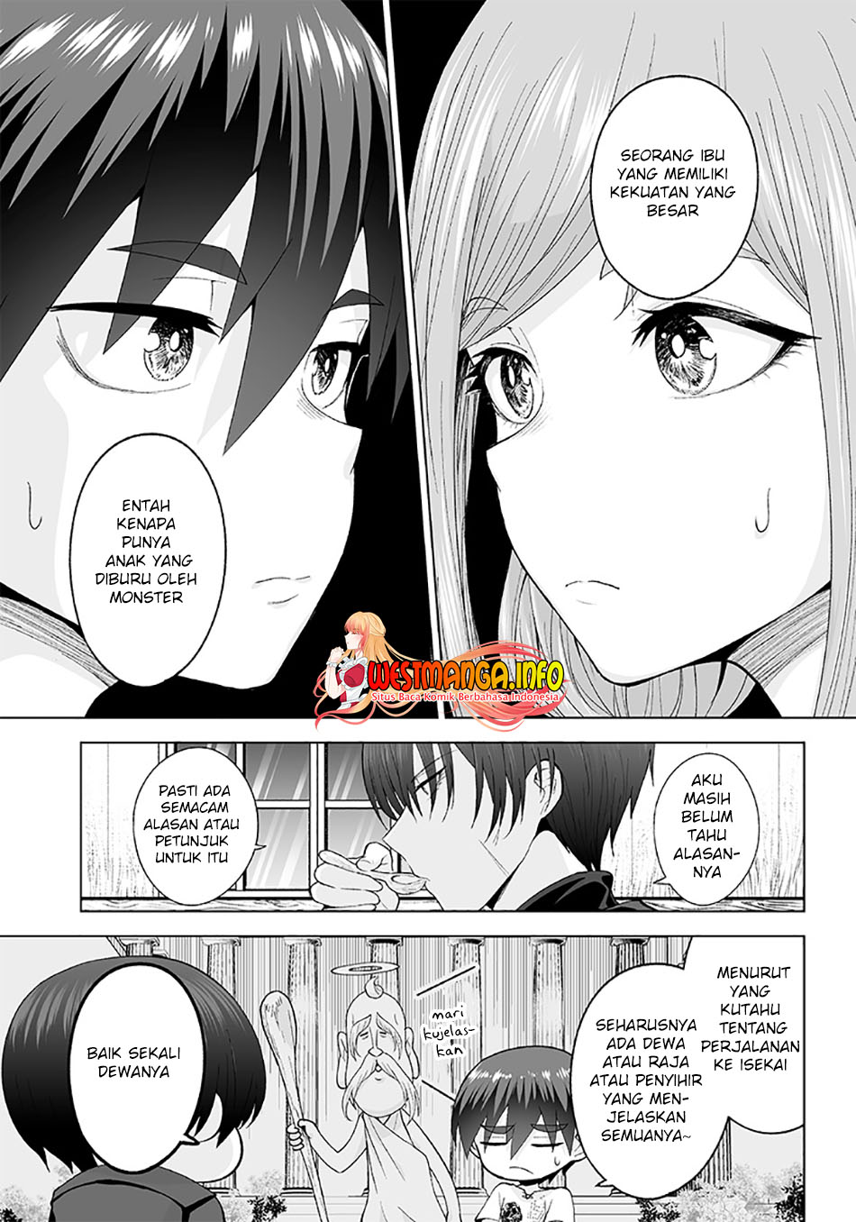 Mamori Mama Wa o Yobi janai no!?~ Isekai Musuko Hankoki ~ Chapter 08 Gambar 8