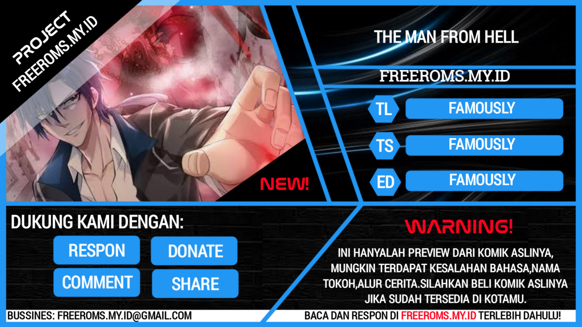 Man From Hell Chapter 09 Gambar 1
