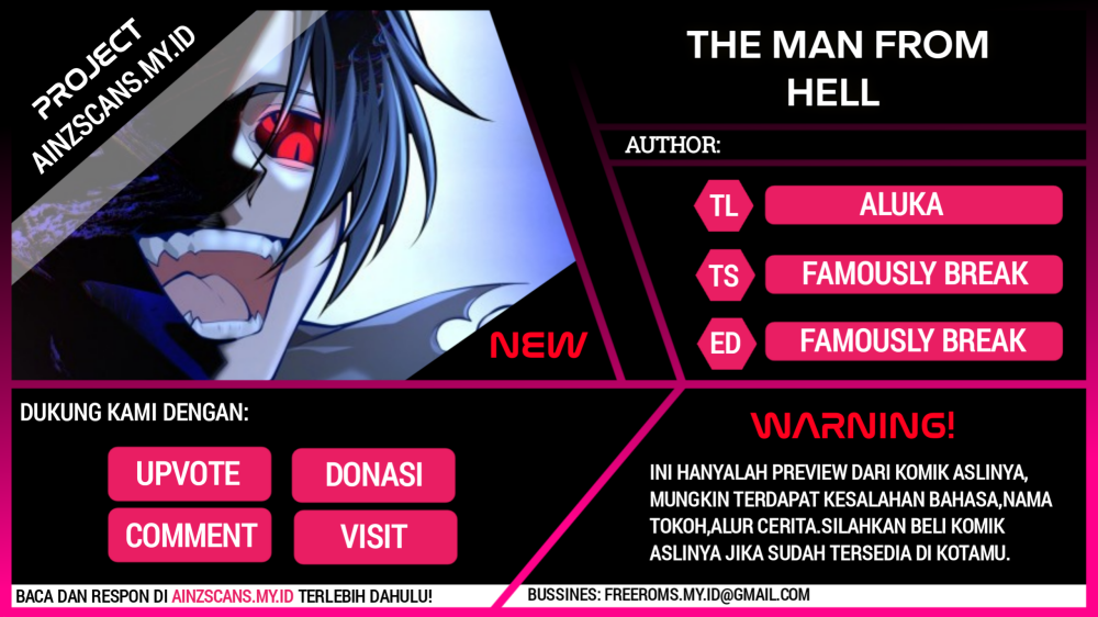 Man From Hell Chapter 18 Gambar 1
