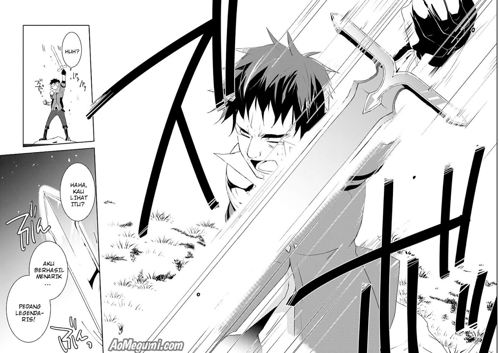 Mannen D-rank No Chuunen Boukensha Yotta Ikioi De Densetsu No Ken Wo Hikkonuku Chapter 01 Gambar 14
