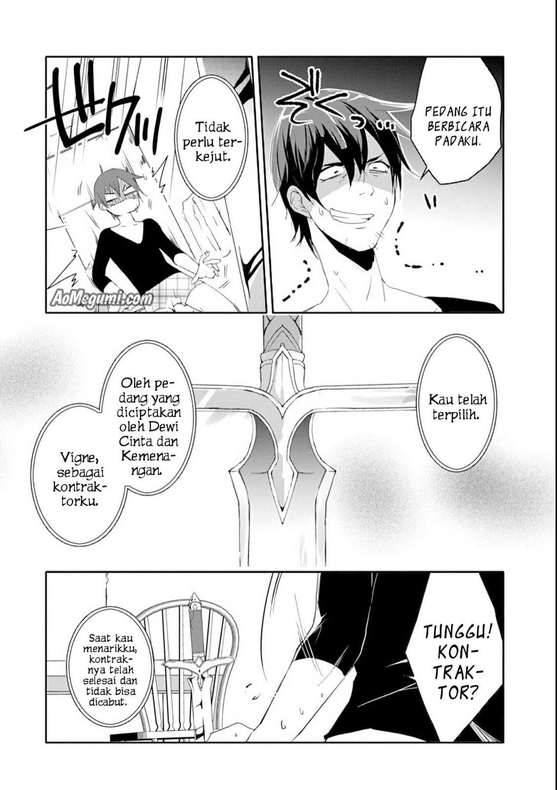 Mannen D-rank No Chuunen Boukensha Yotta Ikioi De Densetsu No Ken Wo Hikkonuku Chapter 01 Gambar 19