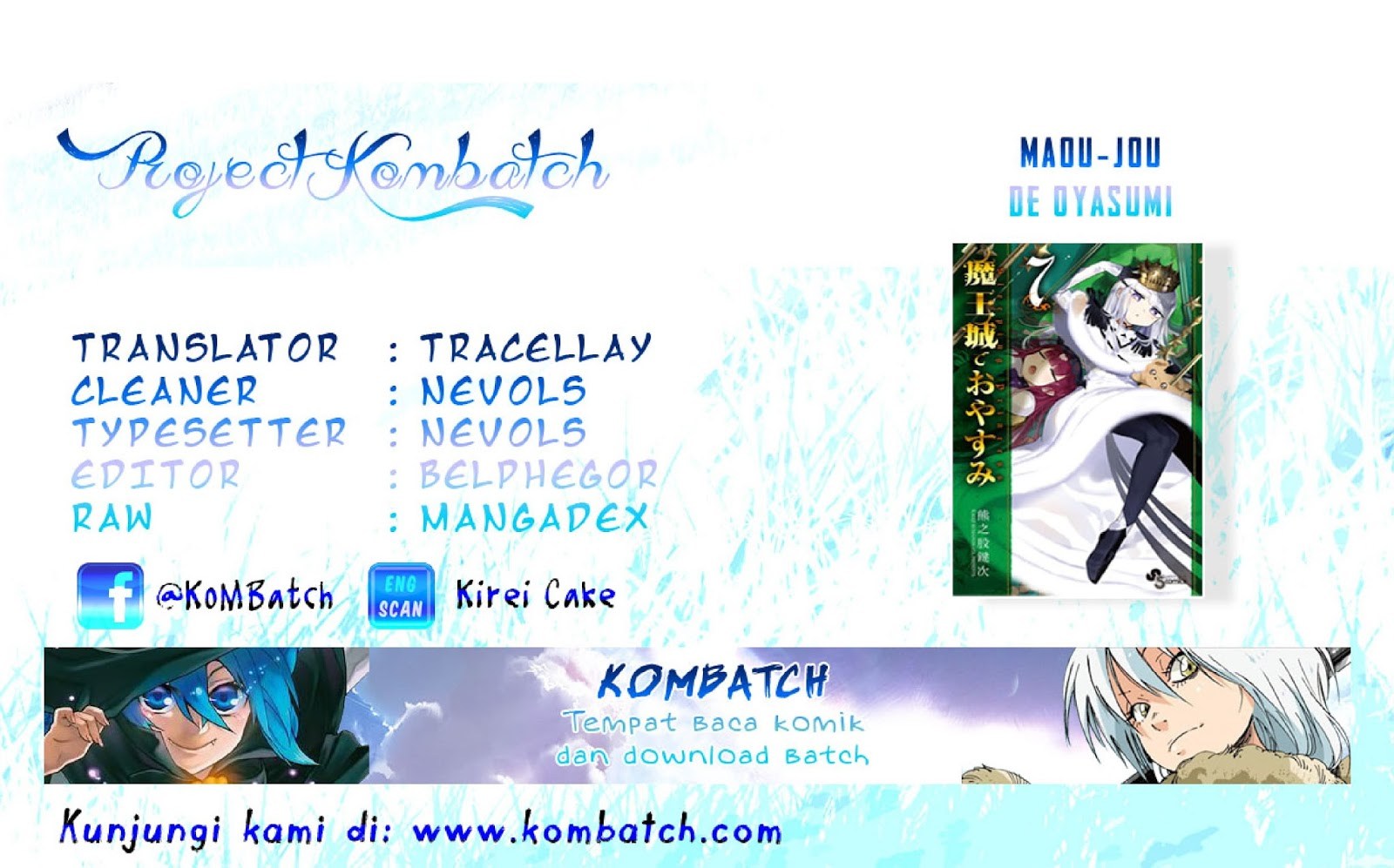 Maou jou de Oyasumi Chapter 35.5 Gambar 1