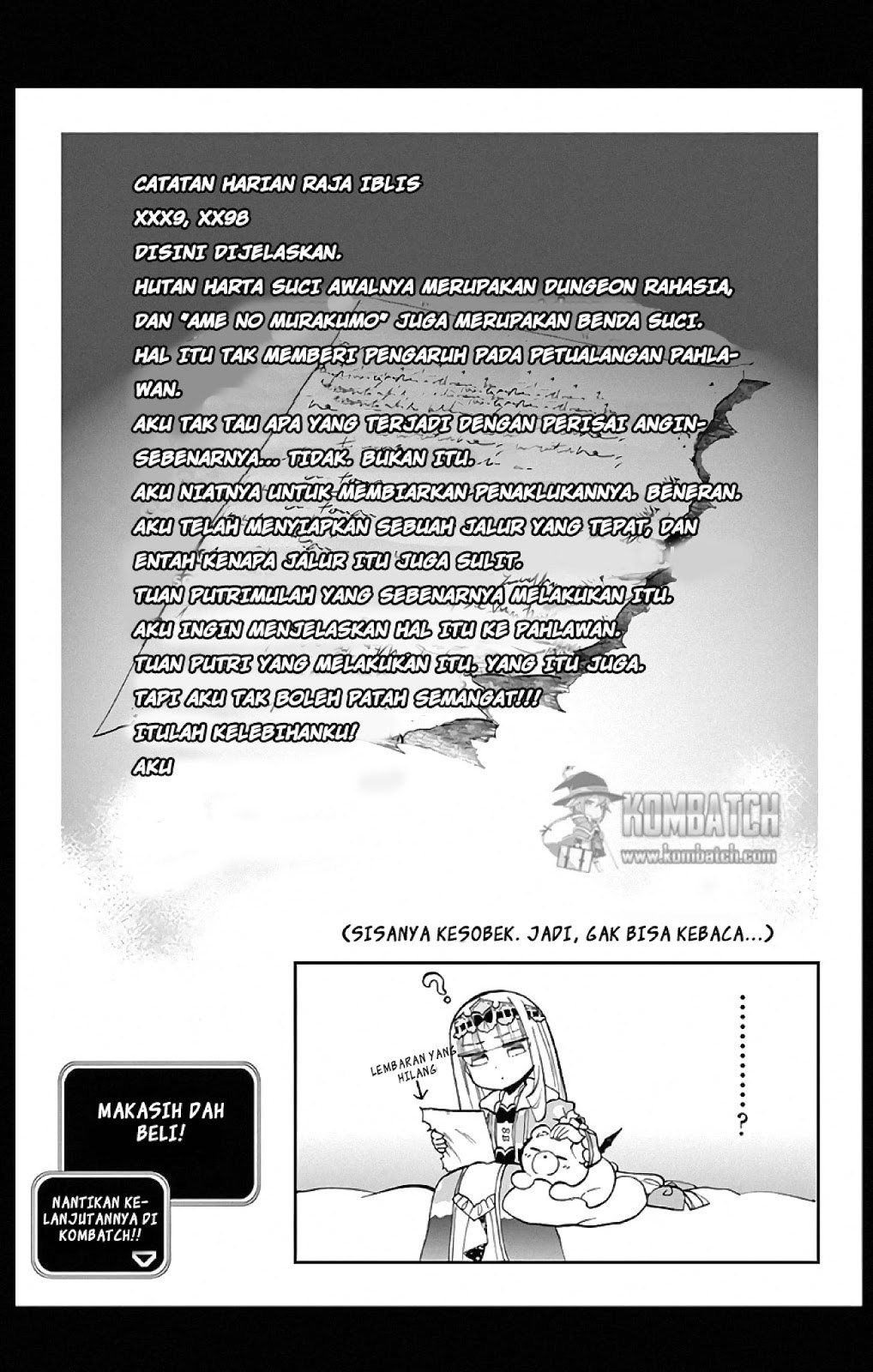 Maou jou de Oyasumi Chapter 35.5 Gambar 27