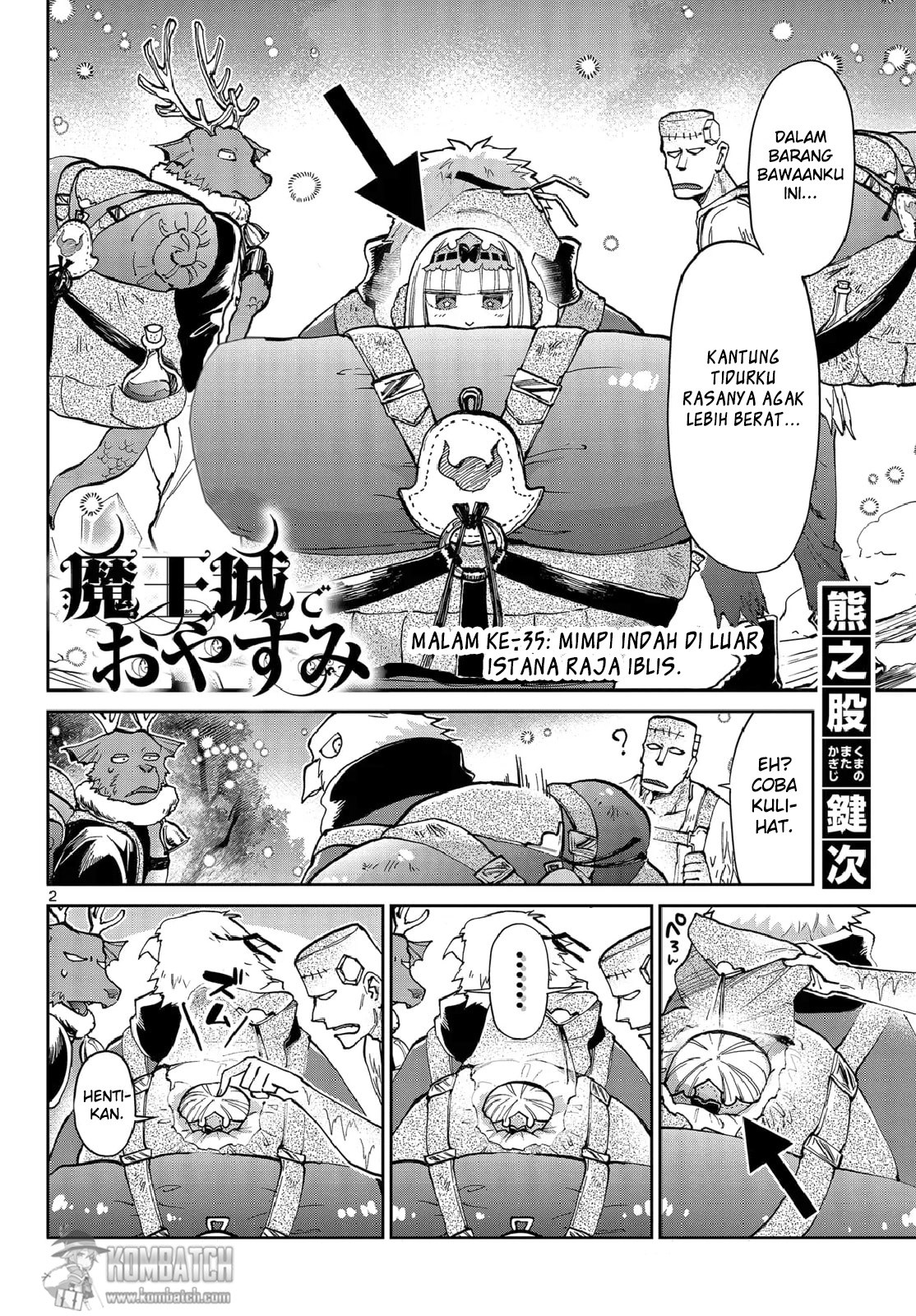 Maou jou de Oyasumi Chapter 35 Gambar 3
