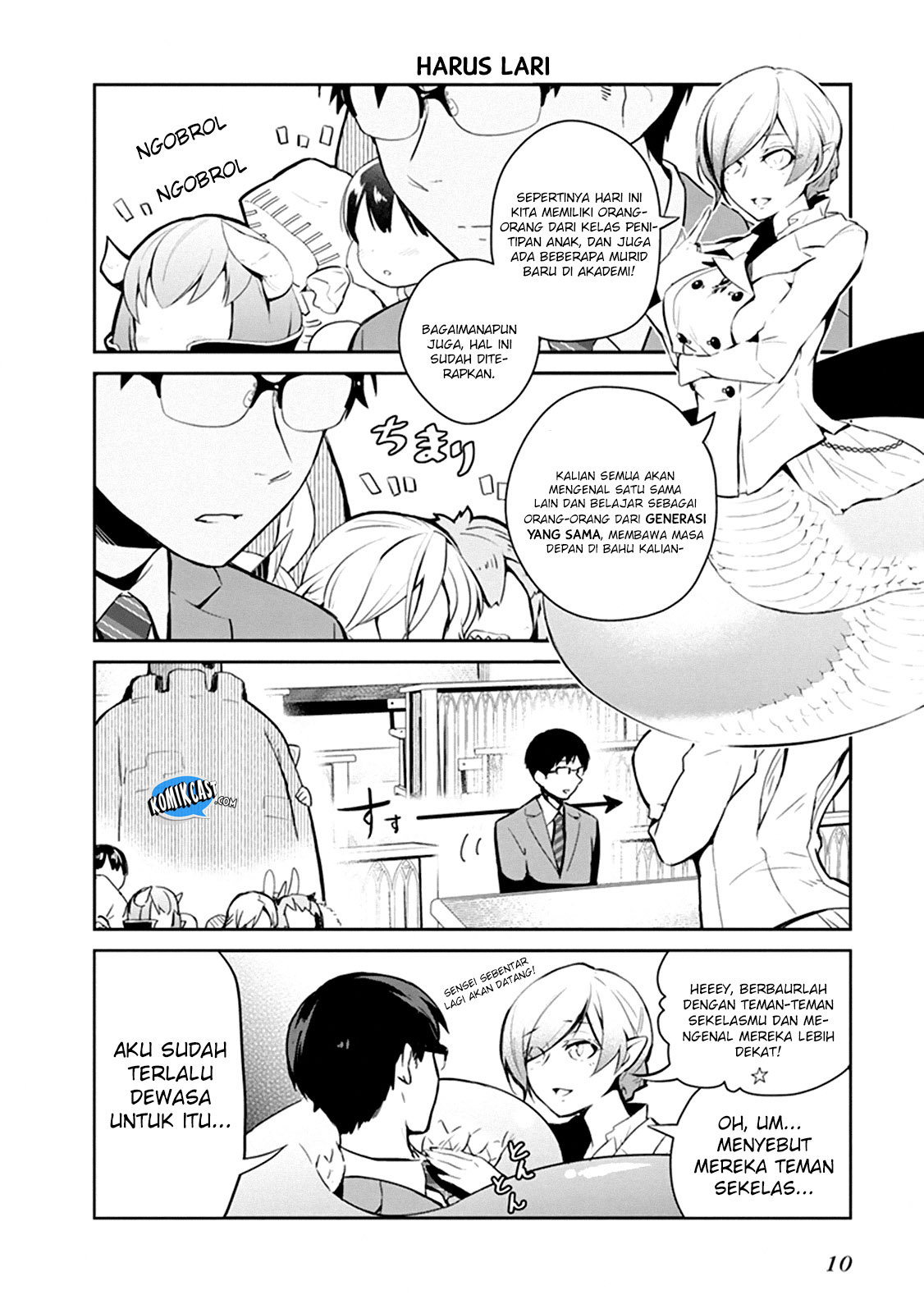 Maou No Kawaii Yamada Wa Yoiko Chapter 01.2 Gambar 3