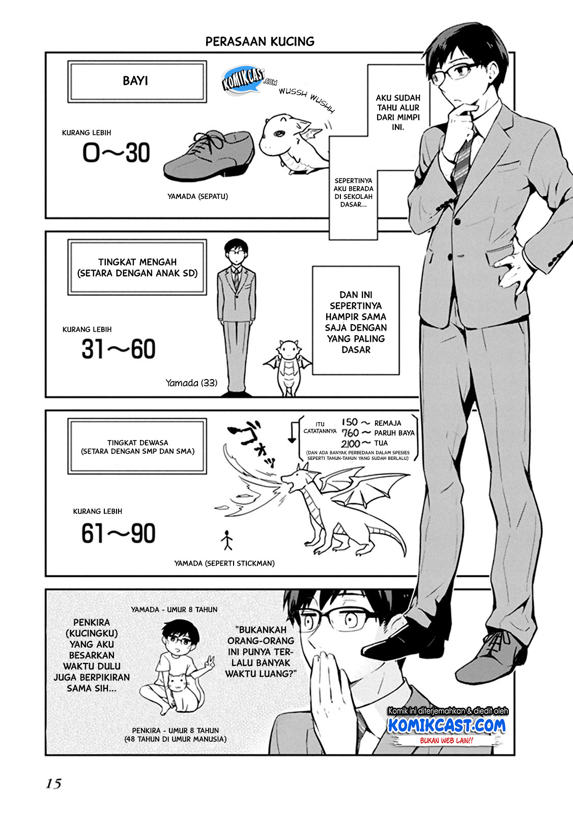 Maou No Kawaii Yamada Wa Yoiko Chapter 01.3 Gambar 3