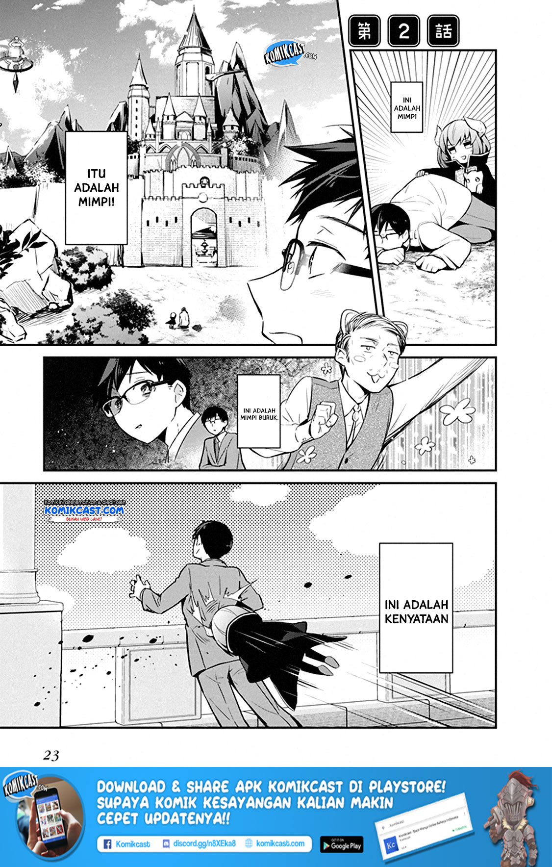 Maou No Kawaii Yamada Wa Yoiko Chapter 02.1 Gambar 2