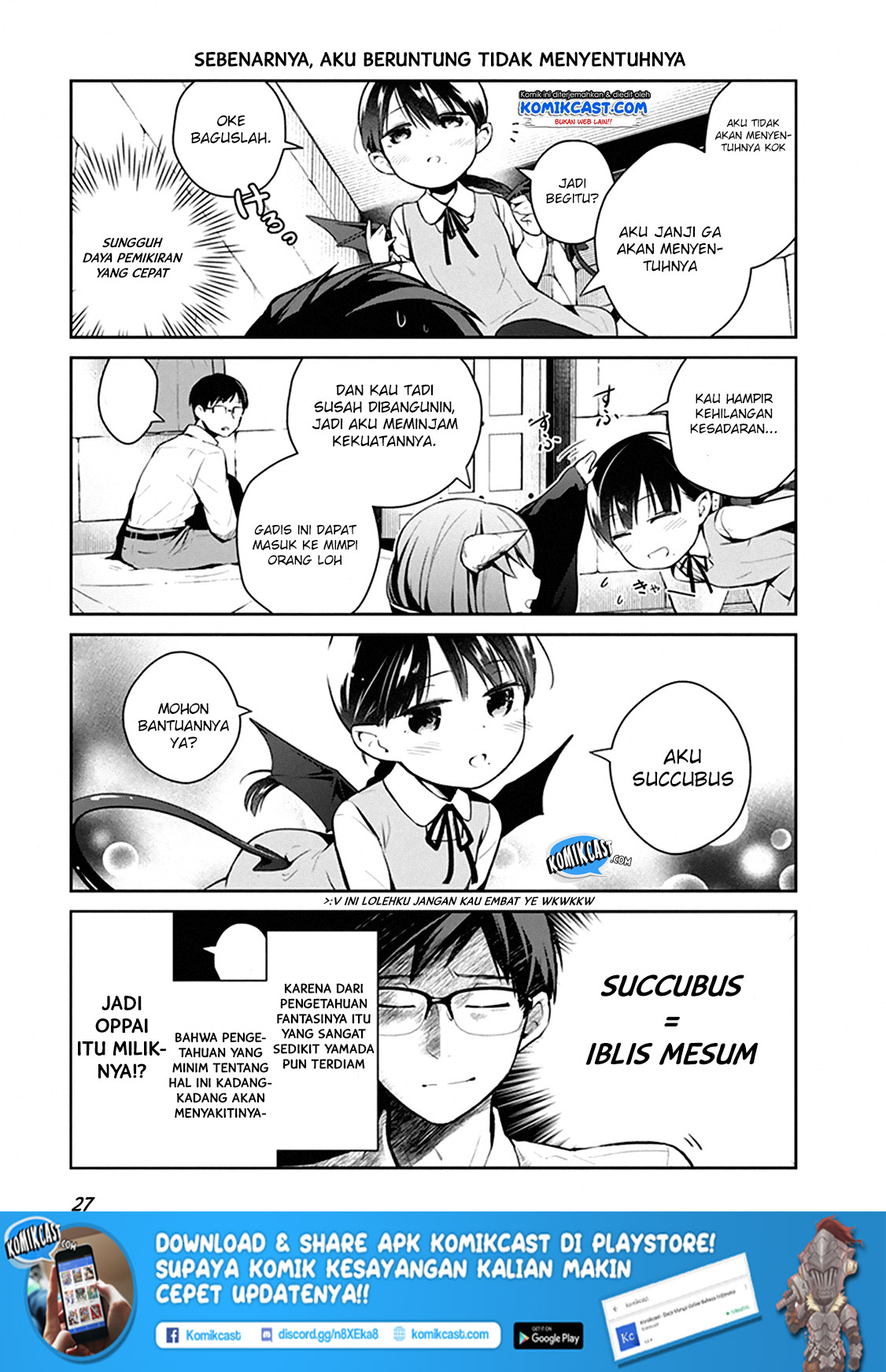 Maou No Kawaii Yamada Wa Yoiko Chapter 02.1 Gambar 6