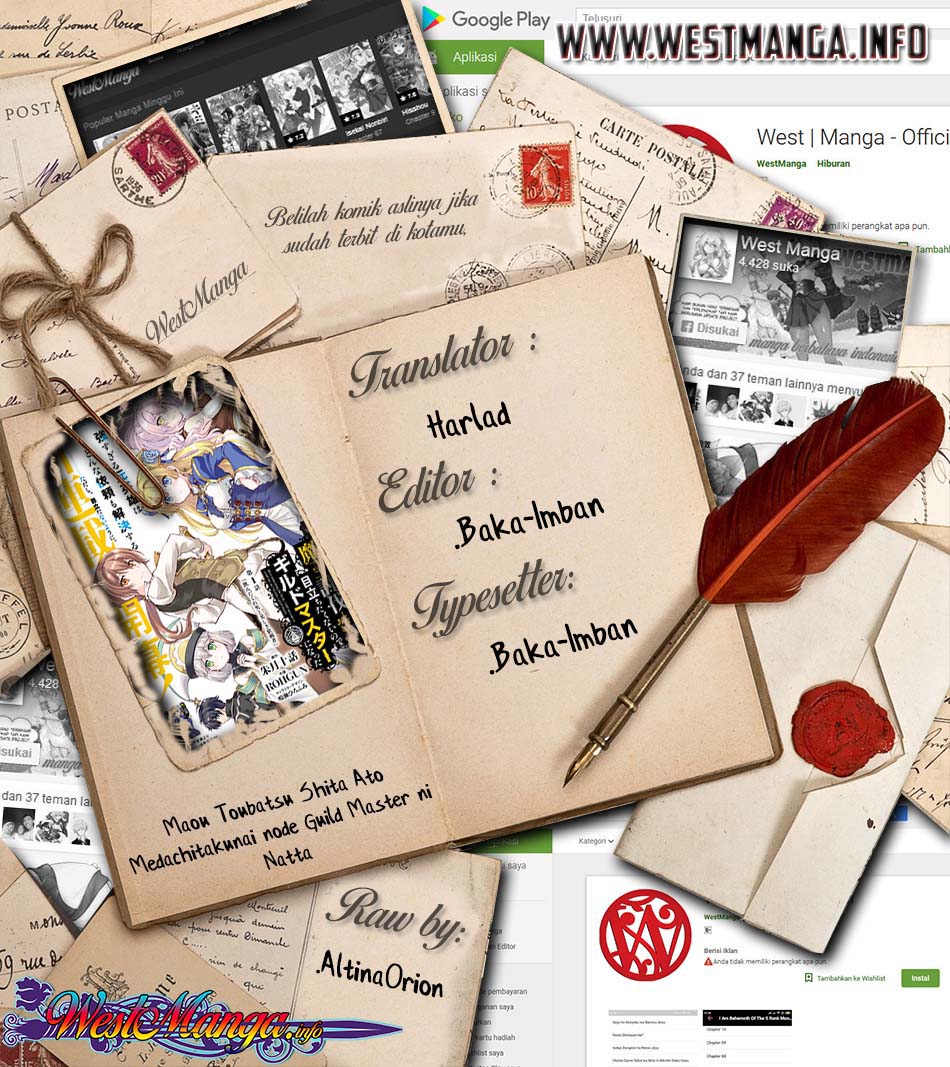 Maou Toubatsu Shita Ato, Medachitakunai node Guild Master ni Natta Chapter 05 Gambar 1