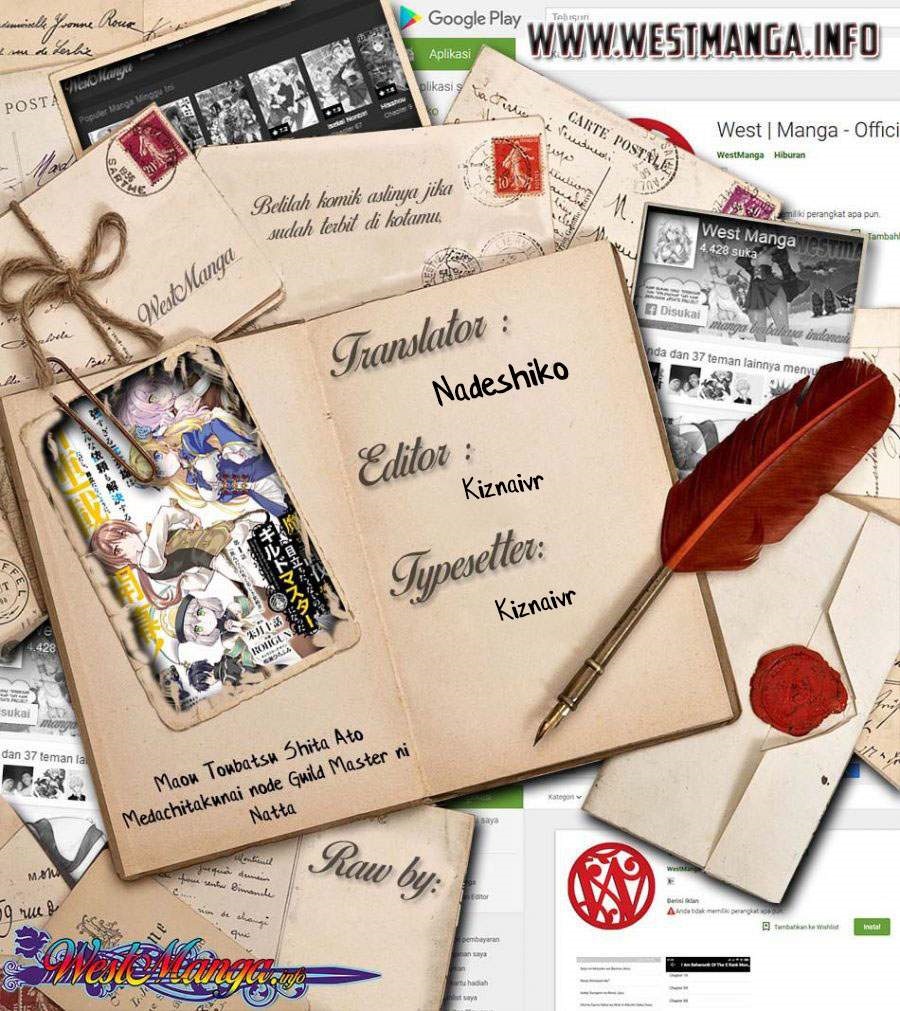 Maou Toubatsu Shita Ato, Medachitakunai node Guild Master ni Natta Chapter 20 Gambar 1