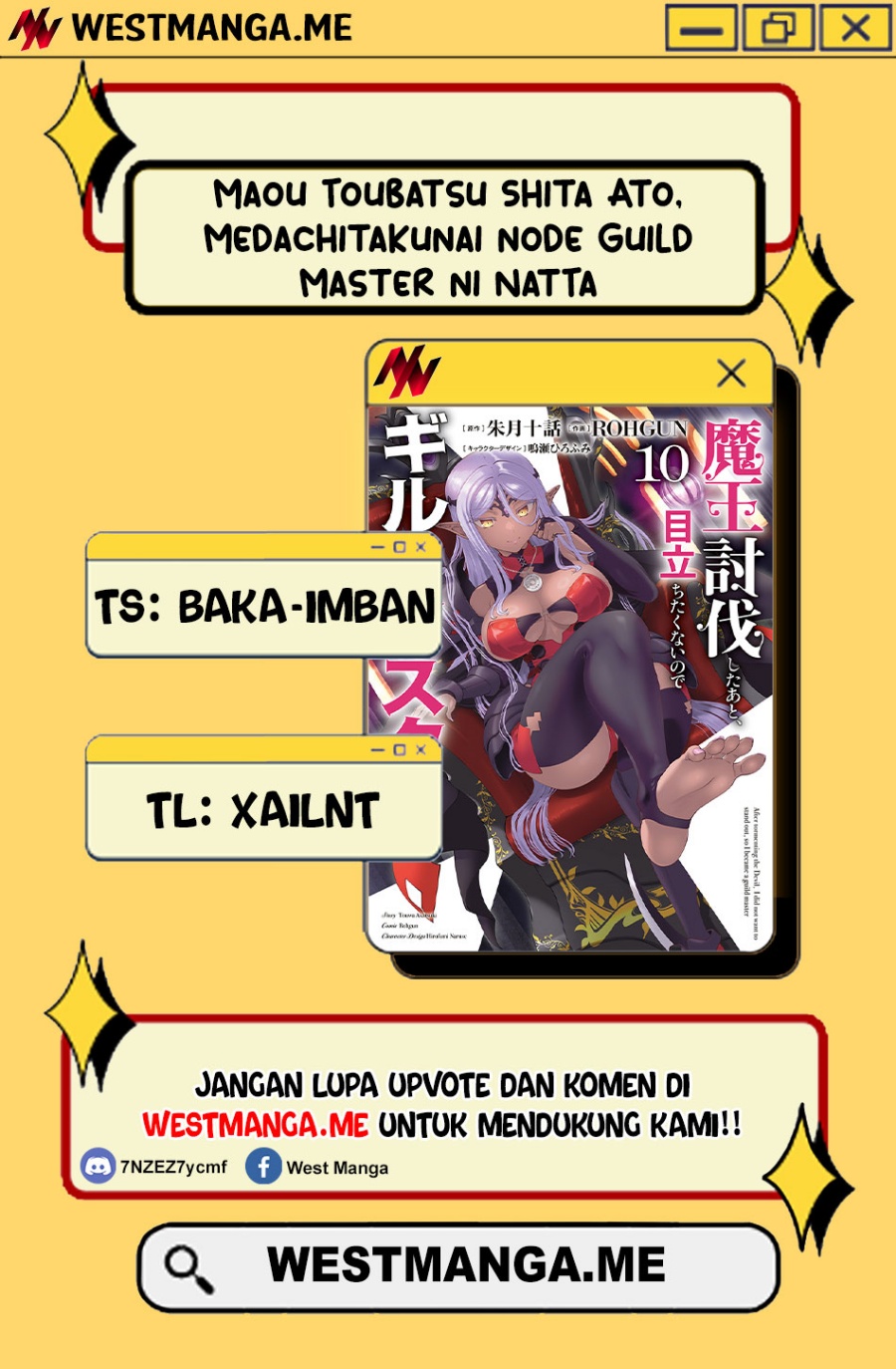 Maou Toubatsu Shita Ato, Medachitakunai node Guild Master ni Natta Chapter 36 Gambar 4