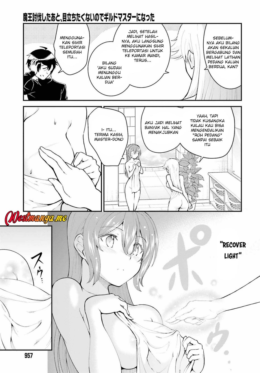 Maou Toubatsu Shita Ato, Medachitakunai node Guild Master ni Natta Chapter 36 Gambar 17