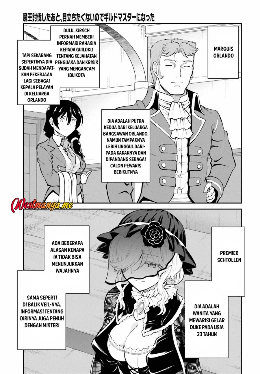 Maou Toubatsu Shita Ato, Medachitakunai node Guild Master ni Natta Chapter 36 Gambar 26