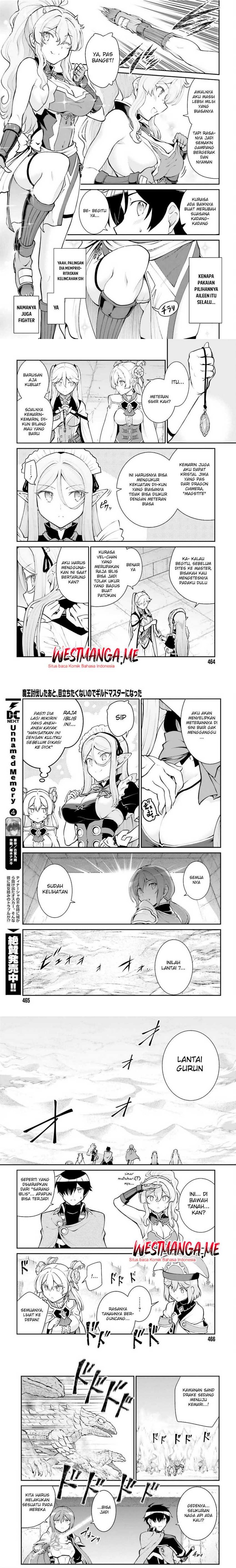 Maou Toubatsu Shita Ato, Medachitakunai node Guild Master ni Natta Chapter 40 Gambar 2