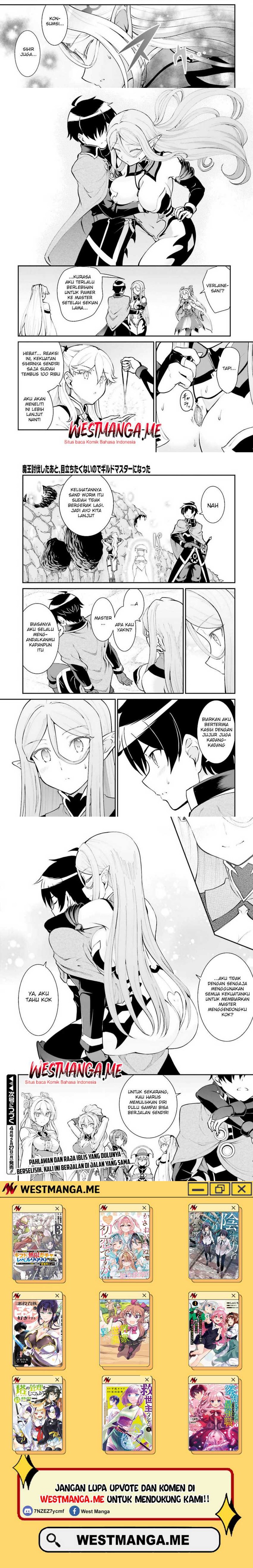 Maou Toubatsu Shita Ato, Medachitakunai node Guild Master ni Natta Chapter 40 Gambar 6