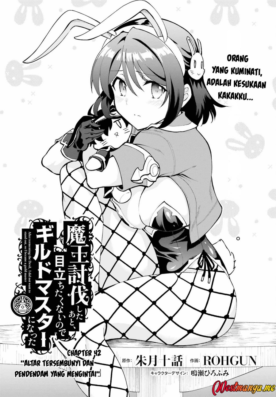 Maou Toubatsu Shita Ato, Medachitakunai node Guild Master ni Natta Chapter 42 Gambar 2