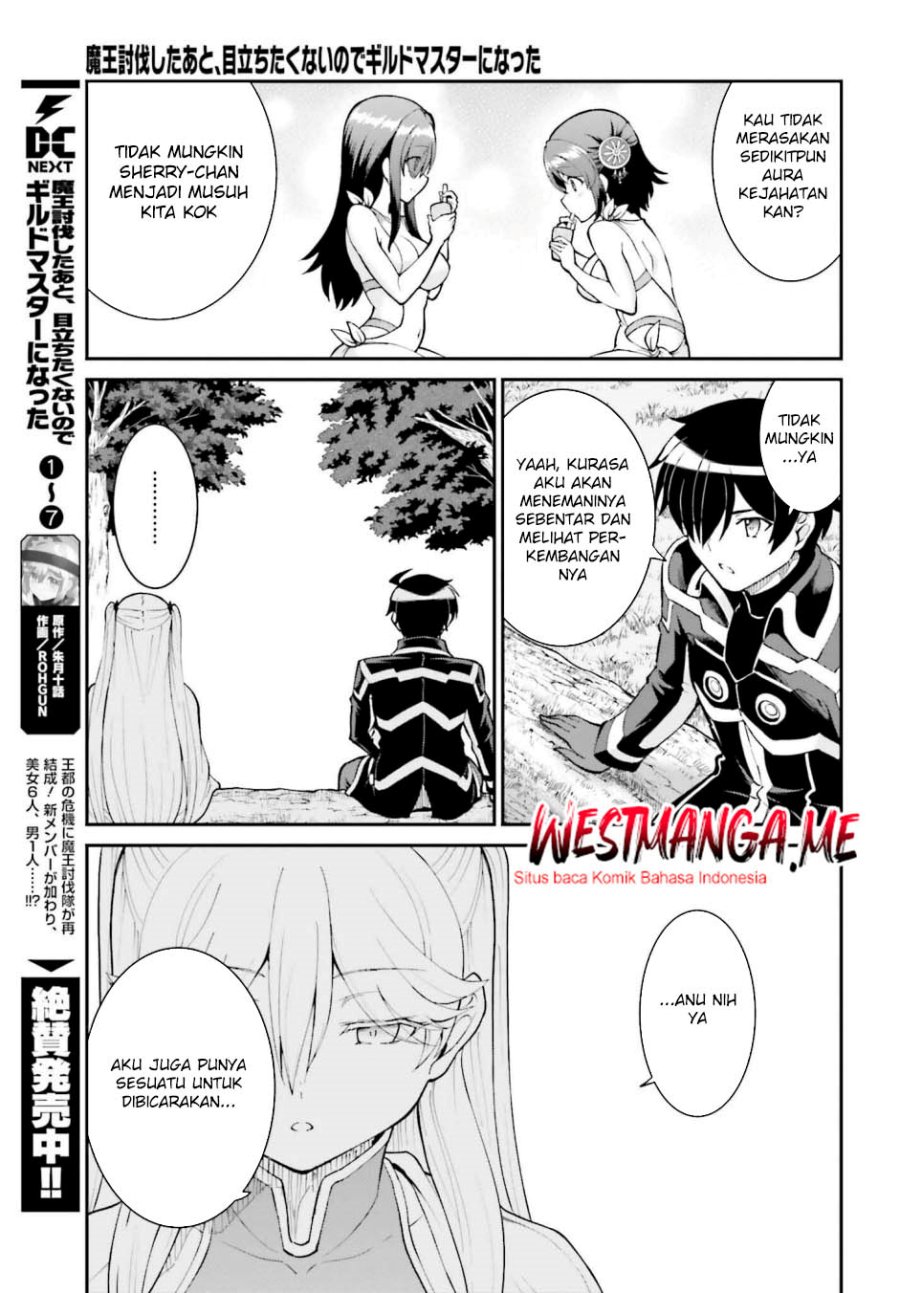 Maou Toubatsu Shita Ato, Medachitakunai node Guild Master ni Natta Chapter 47 Gambar 9