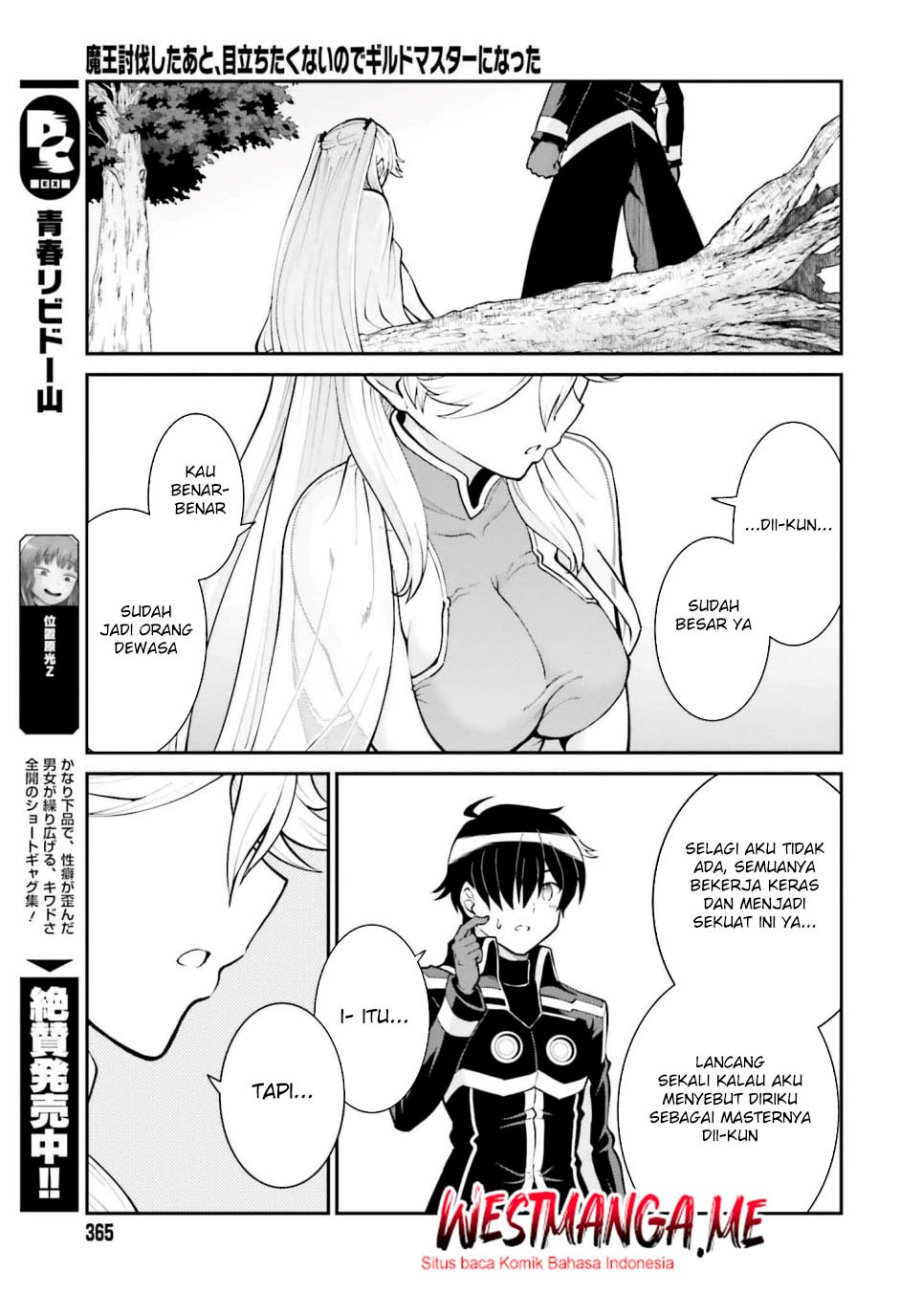 Maou Toubatsu Shita Ato, Medachitakunai node Guild Master ni Natta Chapter 47 Gambar 20