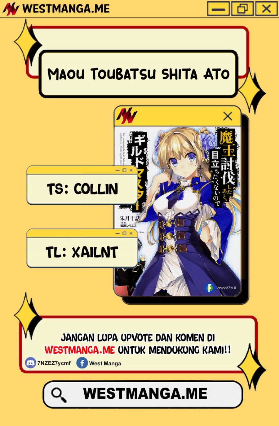 Maou Toubatsu Shita Ato, Medachitakunai node Guild Master ni Natta Chapter 49 Gambar 4
