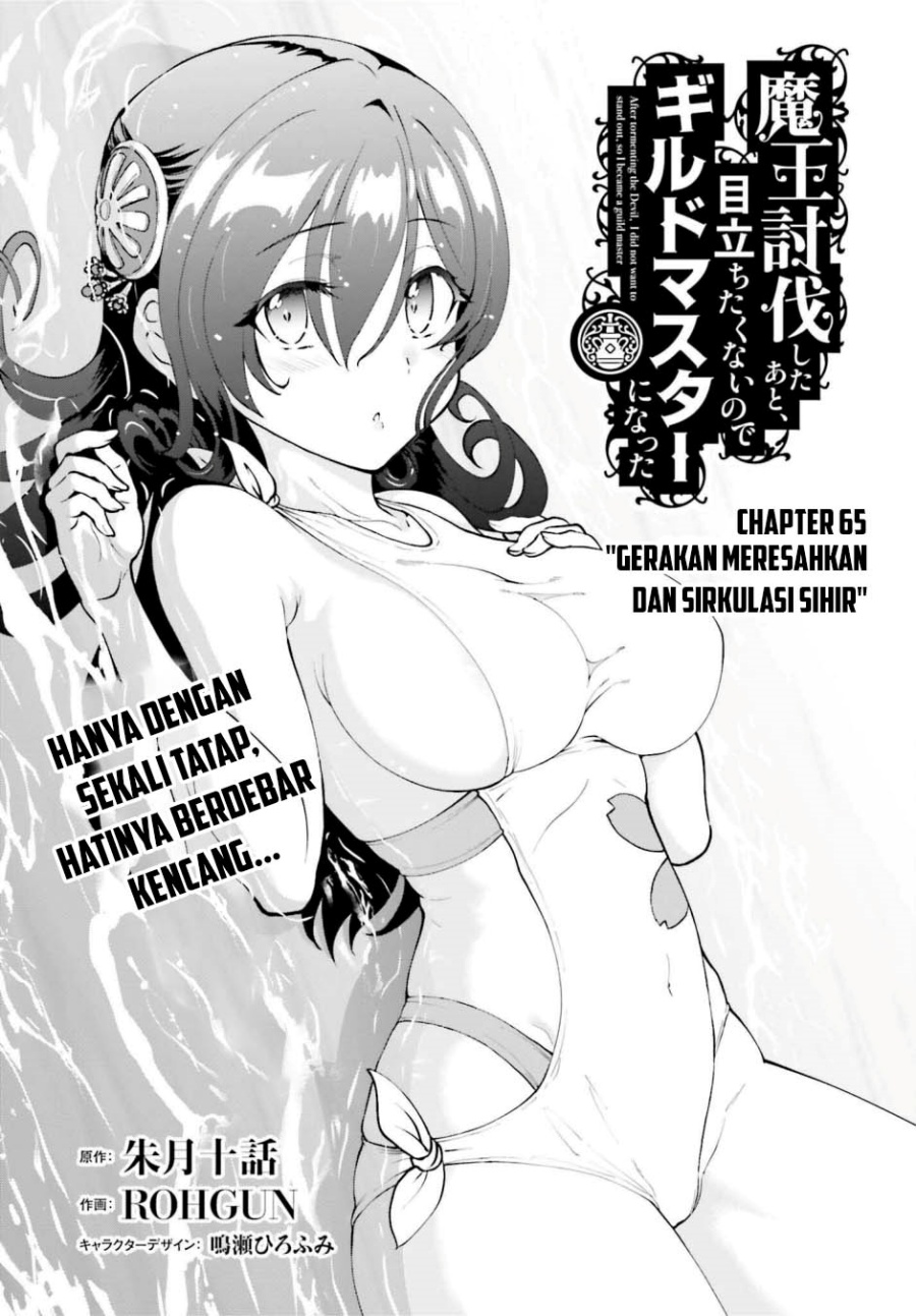 Maou Toubatsu Shita Ato, Medachitakunai node Guild Master ni Natta Chapter 65 Gambar 2
