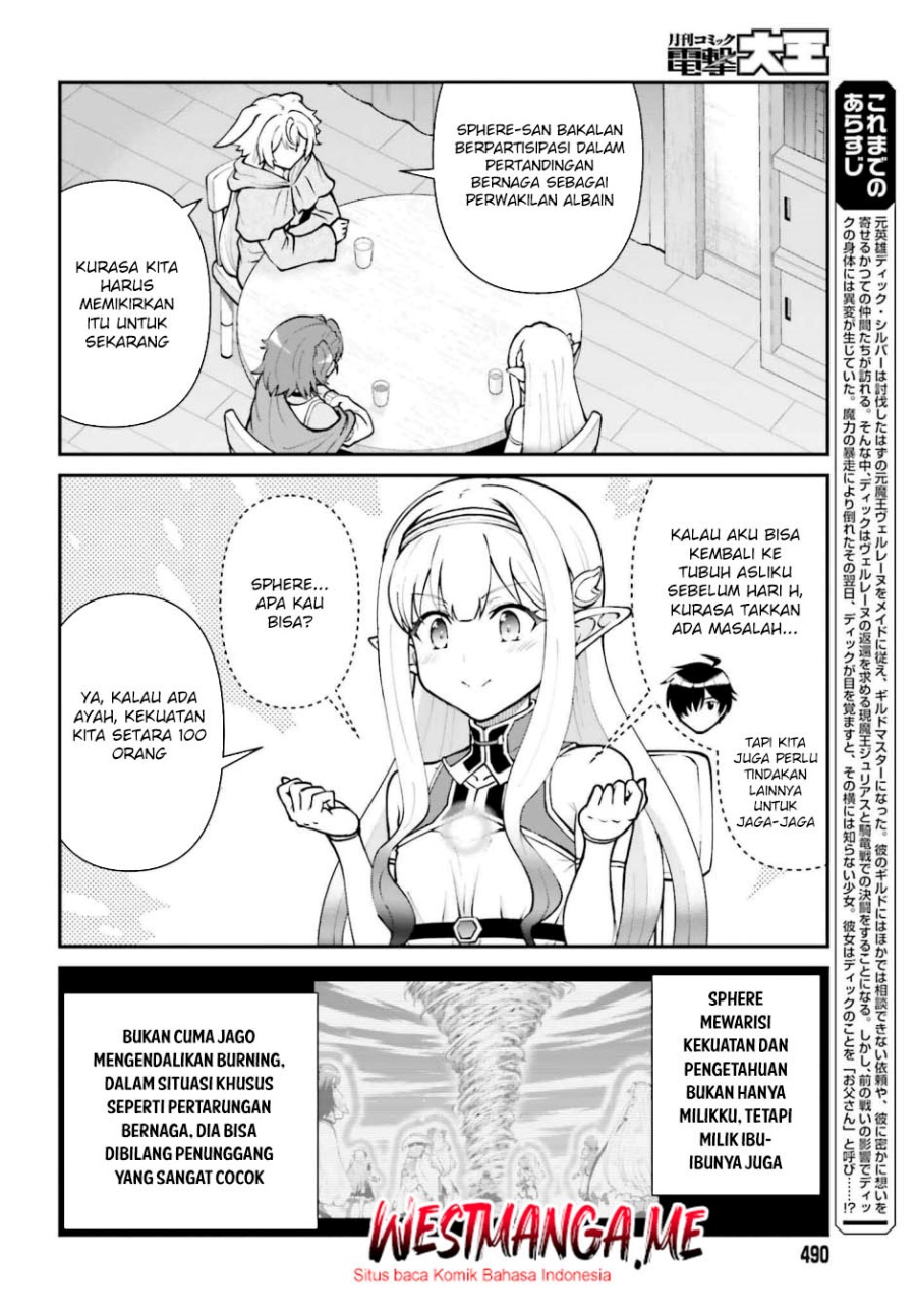 Maou Toubatsu Shita Ato, Medachitakunai node Guild Master ni Natta Chapter 65 Gambar 3