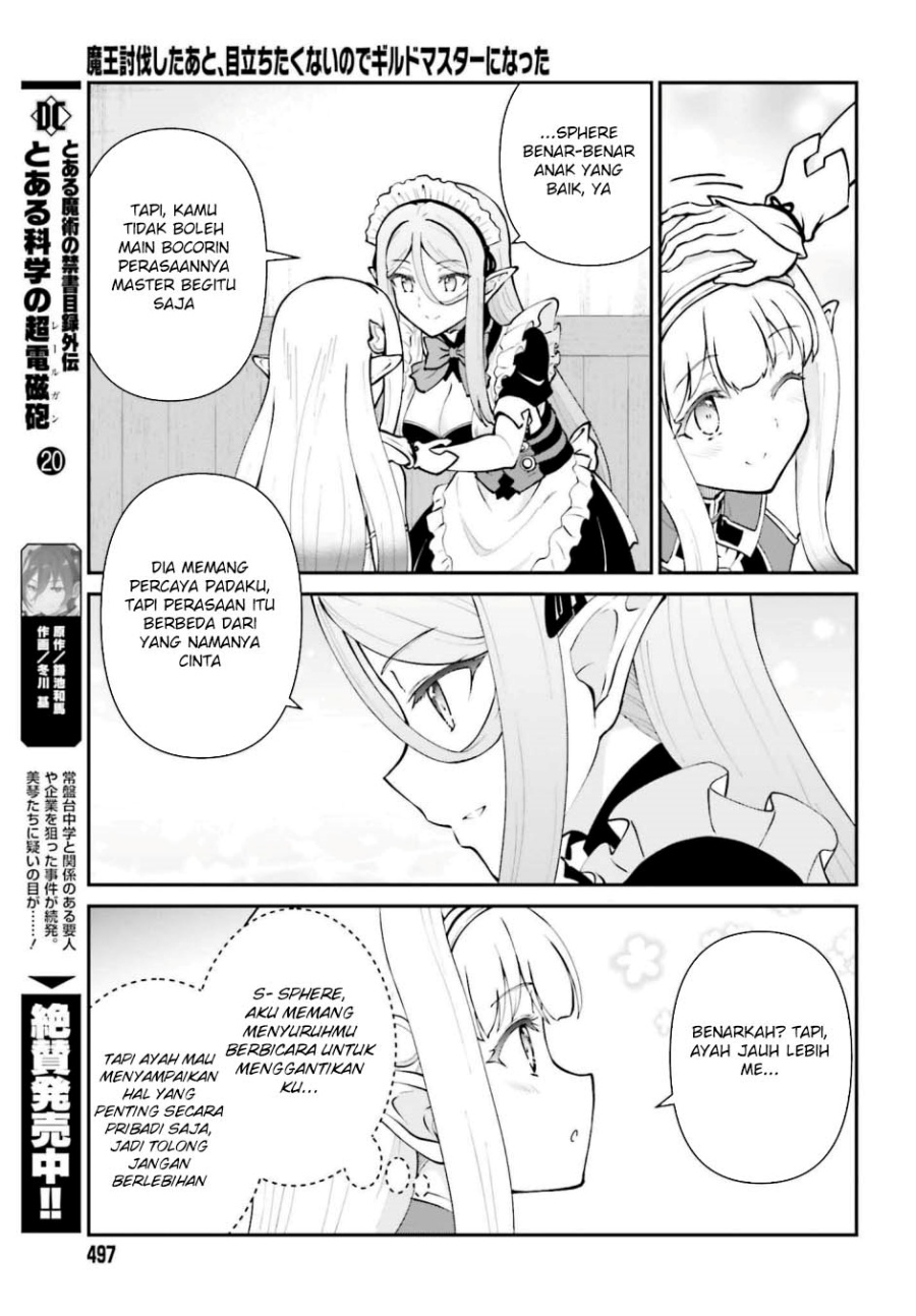 Maou Toubatsu Shita Ato, Medachitakunai node Guild Master ni Natta Chapter 65 Gambar 11