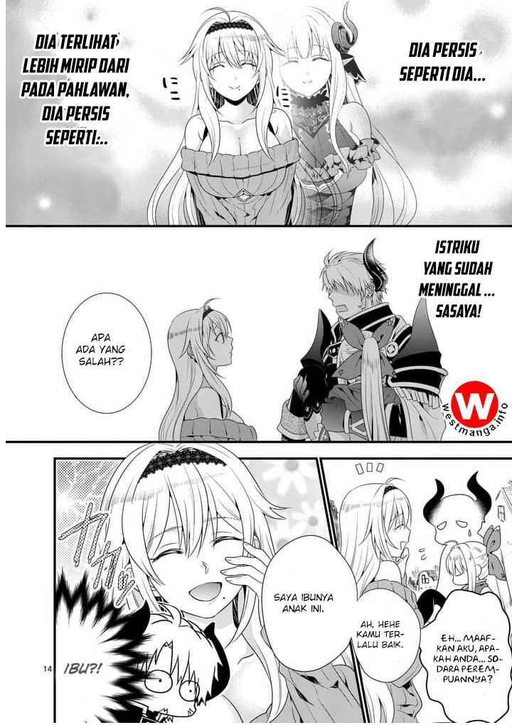 Maou desu Onna Yuusha no Hahaoya to Saikon Shita no de Onna Yuusha ga Giri no Musume ni Narimashita Chapter 01 Gambar 14