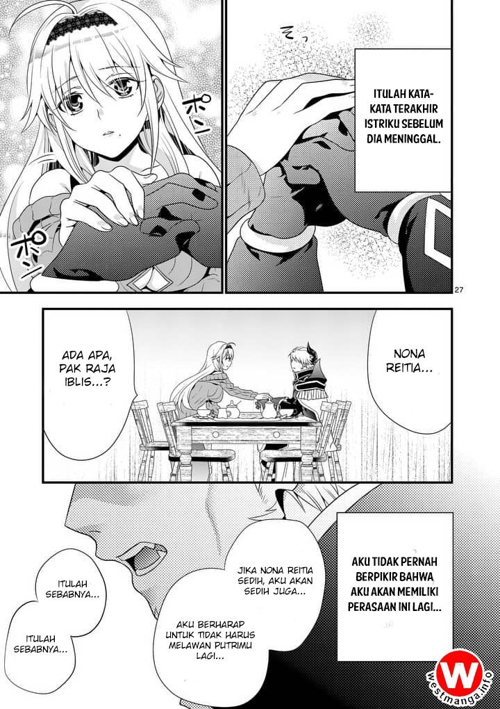 Maou desu Onna Yuusha no Hahaoya to Saikon Shita no de Onna Yuusha ga Giri no Musume ni Narimashita Chapter 01 Gambar 27