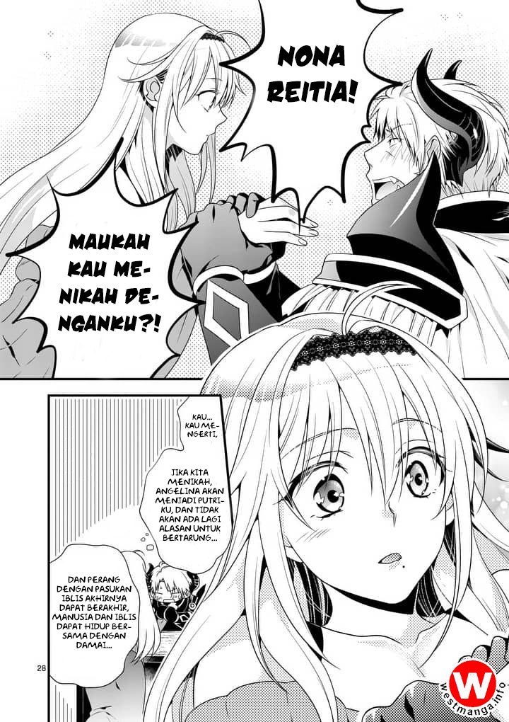 Maou desu Onna Yuusha no Hahaoya to Saikon Shita no de Onna Yuusha ga Giri no Musume ni Narimashita Chapter 01 Gambar 28