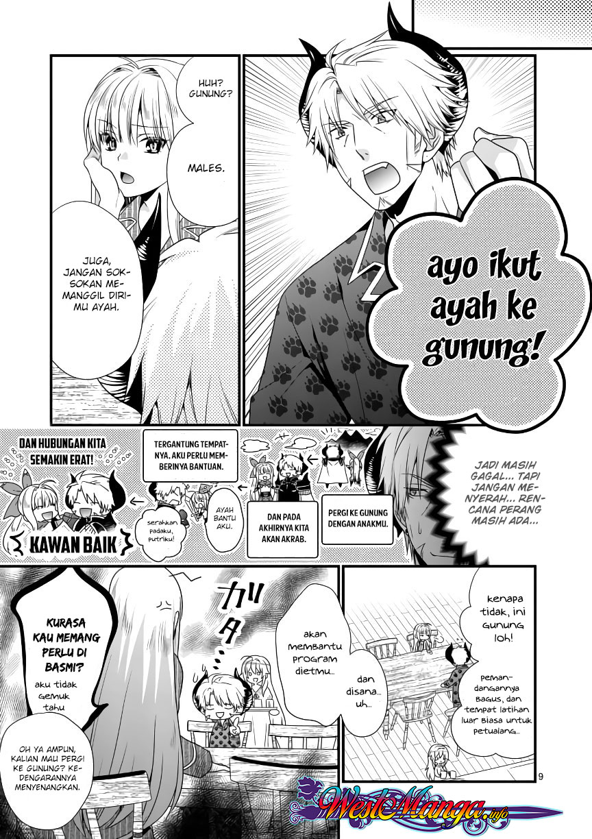 Maou desu Onna Yuusha no Hahaoya to Saikon Shita no de Onna Yuusha ga Giri no Musume ni Narimashita Chapter 06 Gambar 11