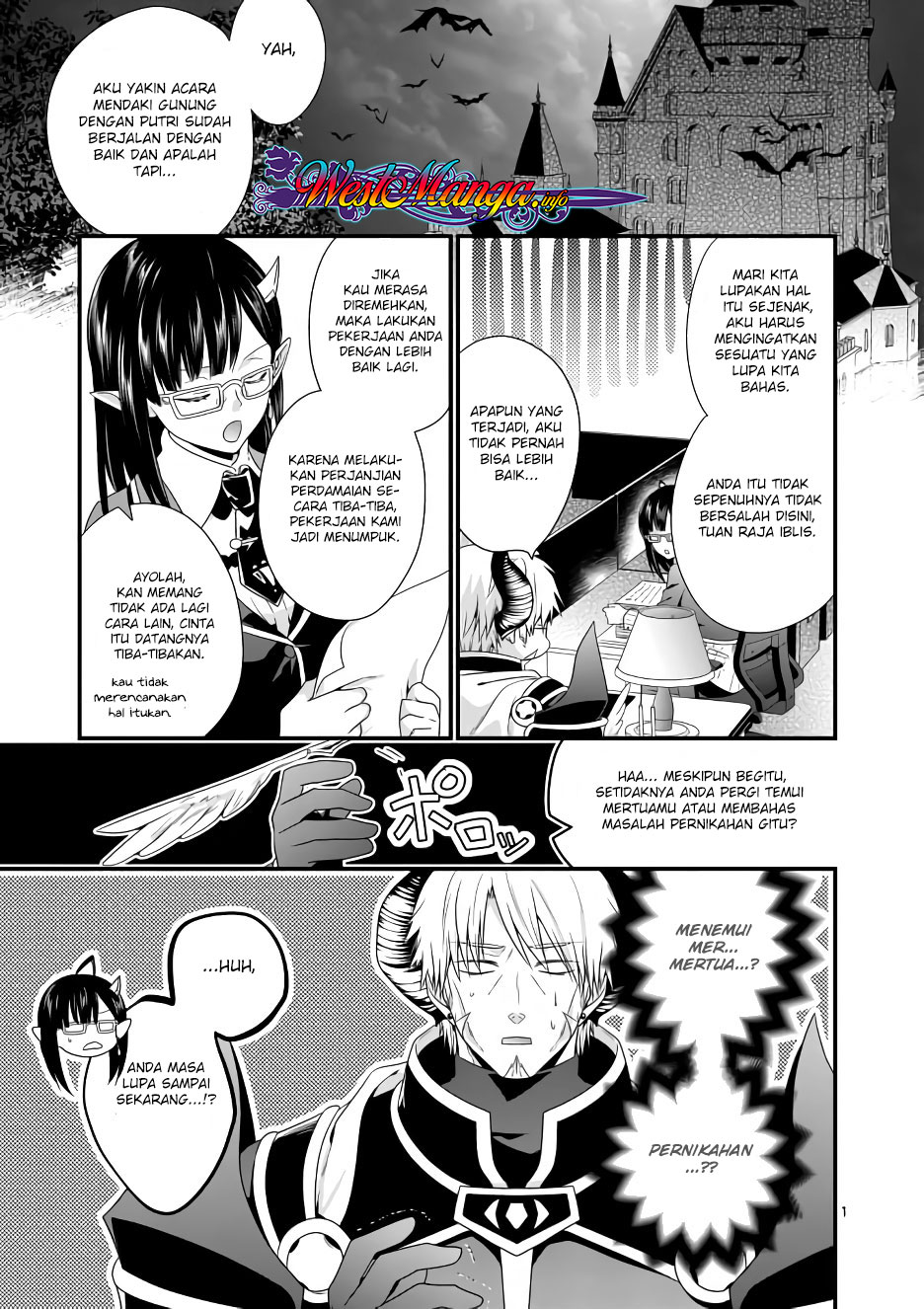 Maou desu Onna Yuusha no Hahaoya to Saikon Shita no de Onna Yuusha ga Giri no Musume ni Narimashita Chapter 08 Gambar 2