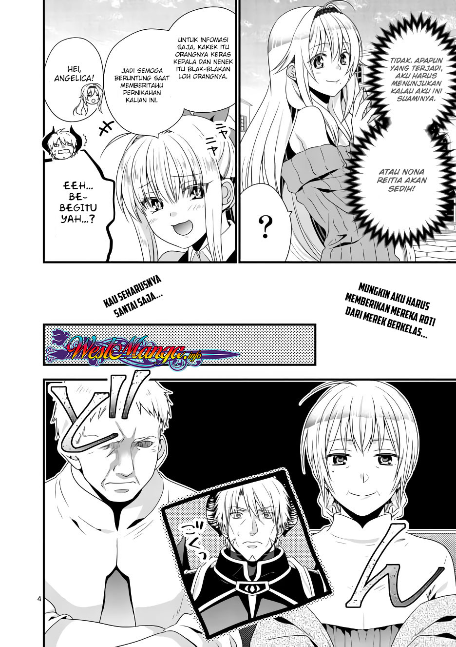 Maou desu Onna Yuusha no Hahaoya to Saikon Shita no de Onna Yuusha ga Giri no Musume ni Narimashita Chapter 08 Gambar 4