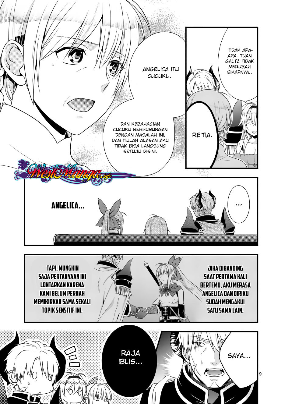 Maou desu Onna Yuusha no Hahaoya to Saikon Shita no de Onna Yuusha ga Giri no Musume ni Narimashita Chapter 08 Gambar 10