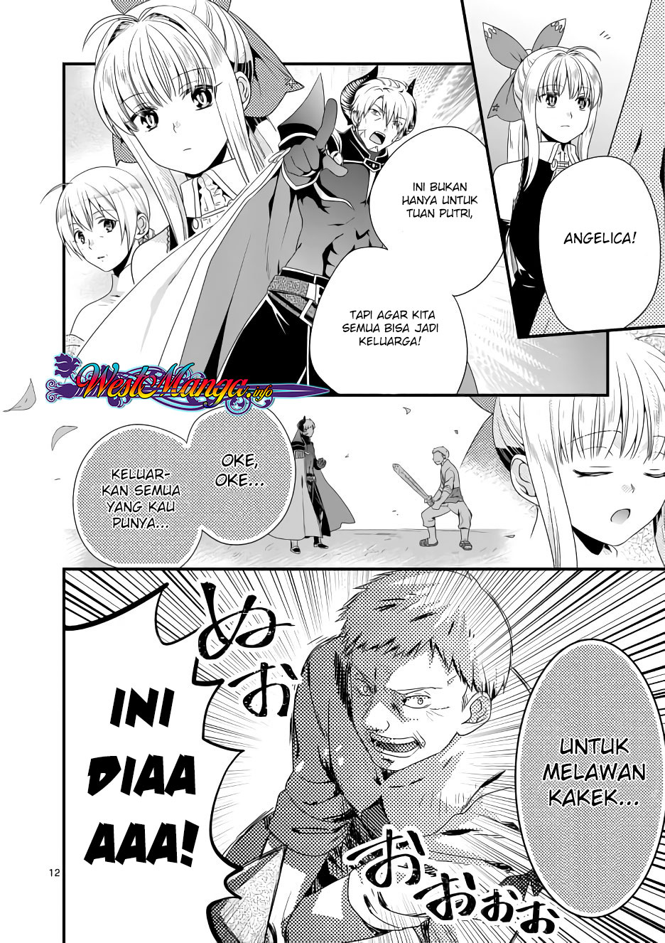 Maou desu Onna Yuusha no Hahaoya to Saikon Shita no de Onna Yuusha ga Giri no Musume ni Narimashita Chapter 08 Gambar 13
