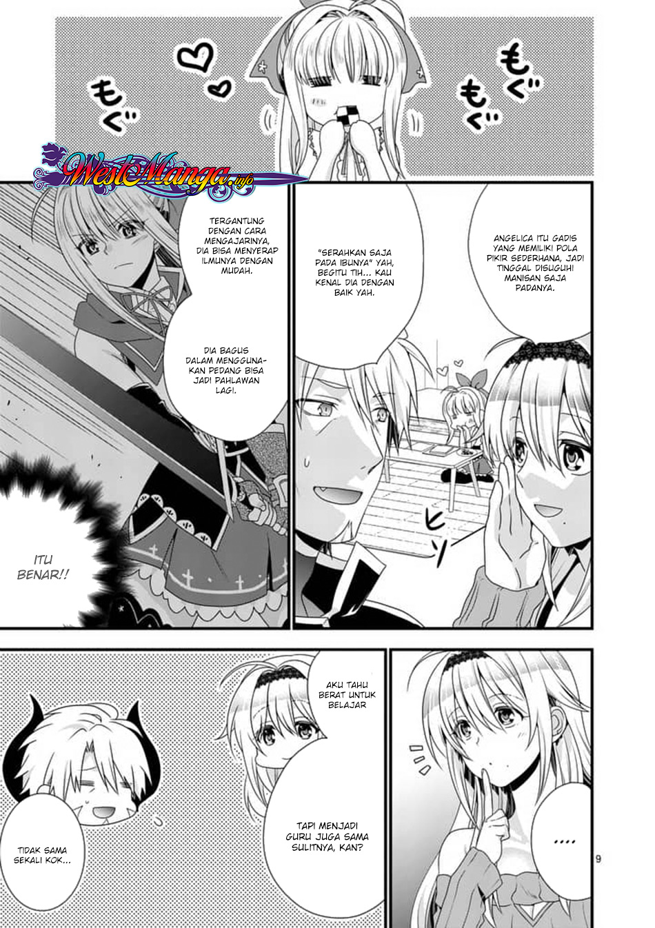 Maou desu Onna Yuusha no Hahaoya to Saikon Shita no de Onna Yuusha ga Giri no Musume ni Narimashita Chapter 14 Gambar 11