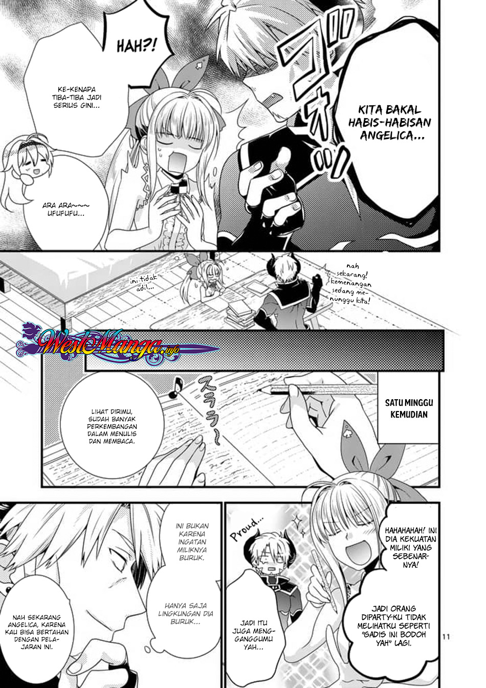 Maou desu Onna Yuusha no Hahaoya to Saikon Shita no de Onna Yuusha ga Giri no Musume ni Narimashita Chapter 14 Gambar 13