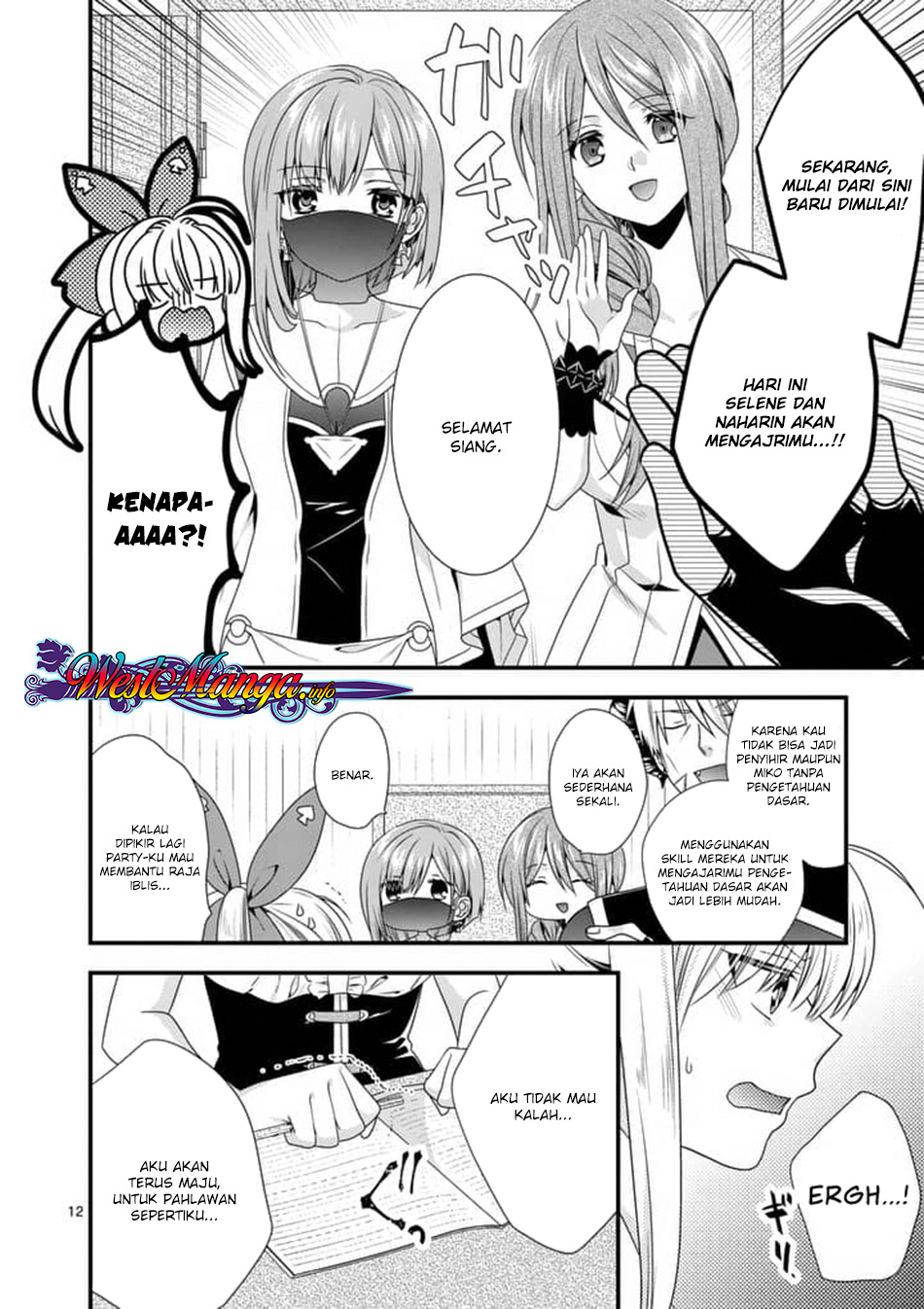 Maou desu Onna Yuusha no Hahaoya to Saikon Shita no de Onna Yuusha ga Giri no Musume ni Narimashita Chapter 14 Gambar 14