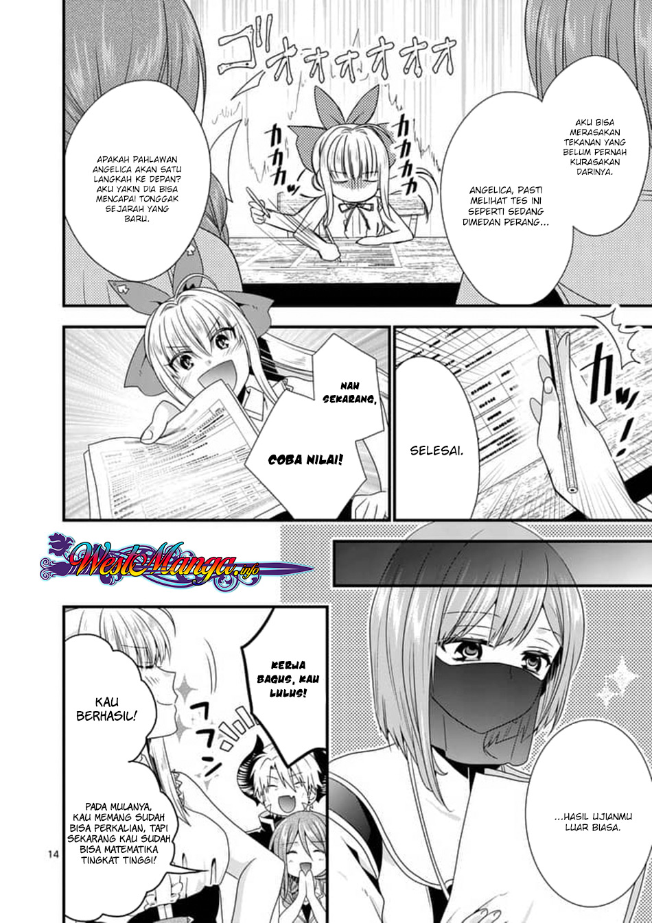 Maou desu Onna Yuusha no Hahaoya to Saikon Shita no de Onna Yuusha ga Giri no Musume ni Narimashita Chapter 14 Gambar 16