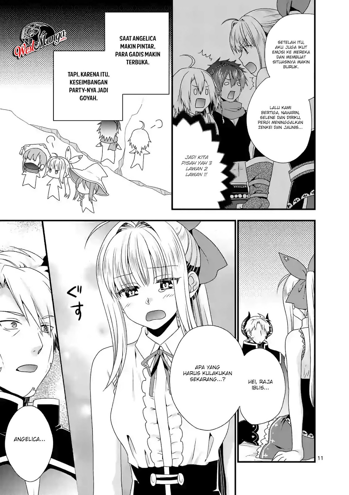 Maou desu Onna Yuusha no Hahaoya to Saikon Shita no de Onna Yuusha ga Giri no Musume ni Narimashita Chapter 21 Gambar 12
