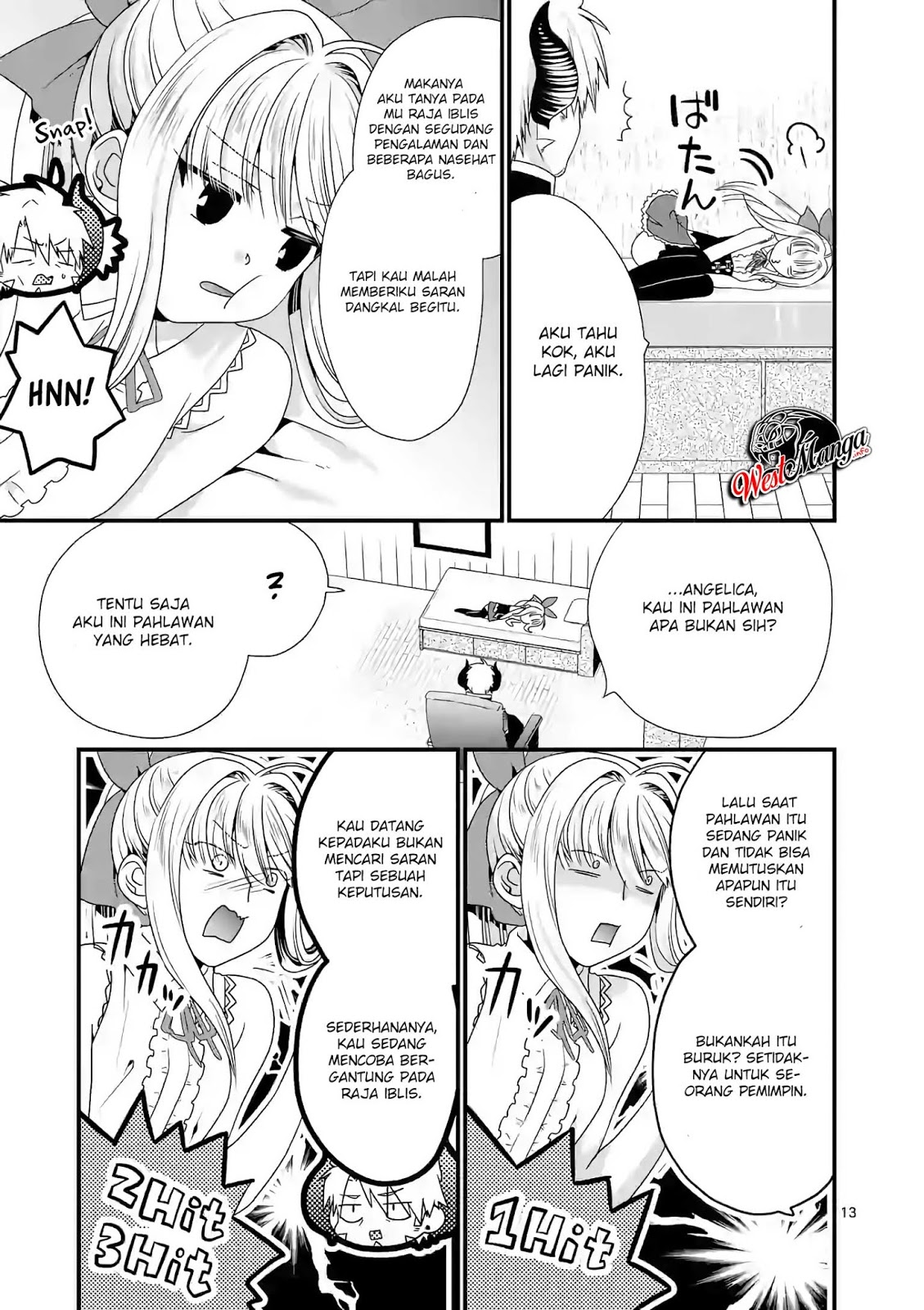 Maou desu Onna Yuusha no Hahaoya to Saikon Shita no de Onna Yuusha ga Giri no Musume ni Narimashita Chapter 21 Gambar 14