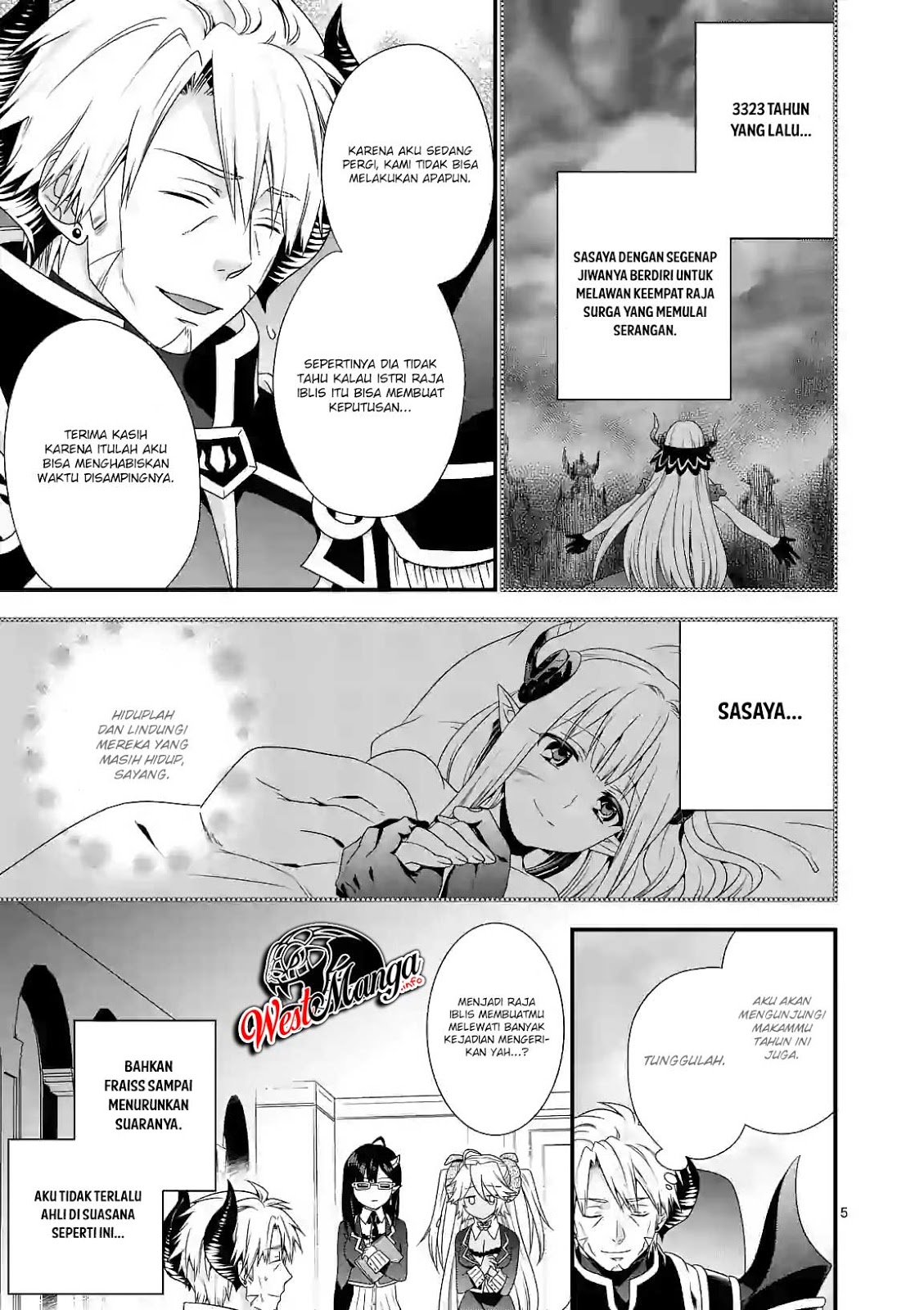 Maou desu Onna Yuusha no Hahaoya to Saikon Shita no de Onna Yuusha ga Giri no Musume ni Narimashita Chapter 25 Gambar 6