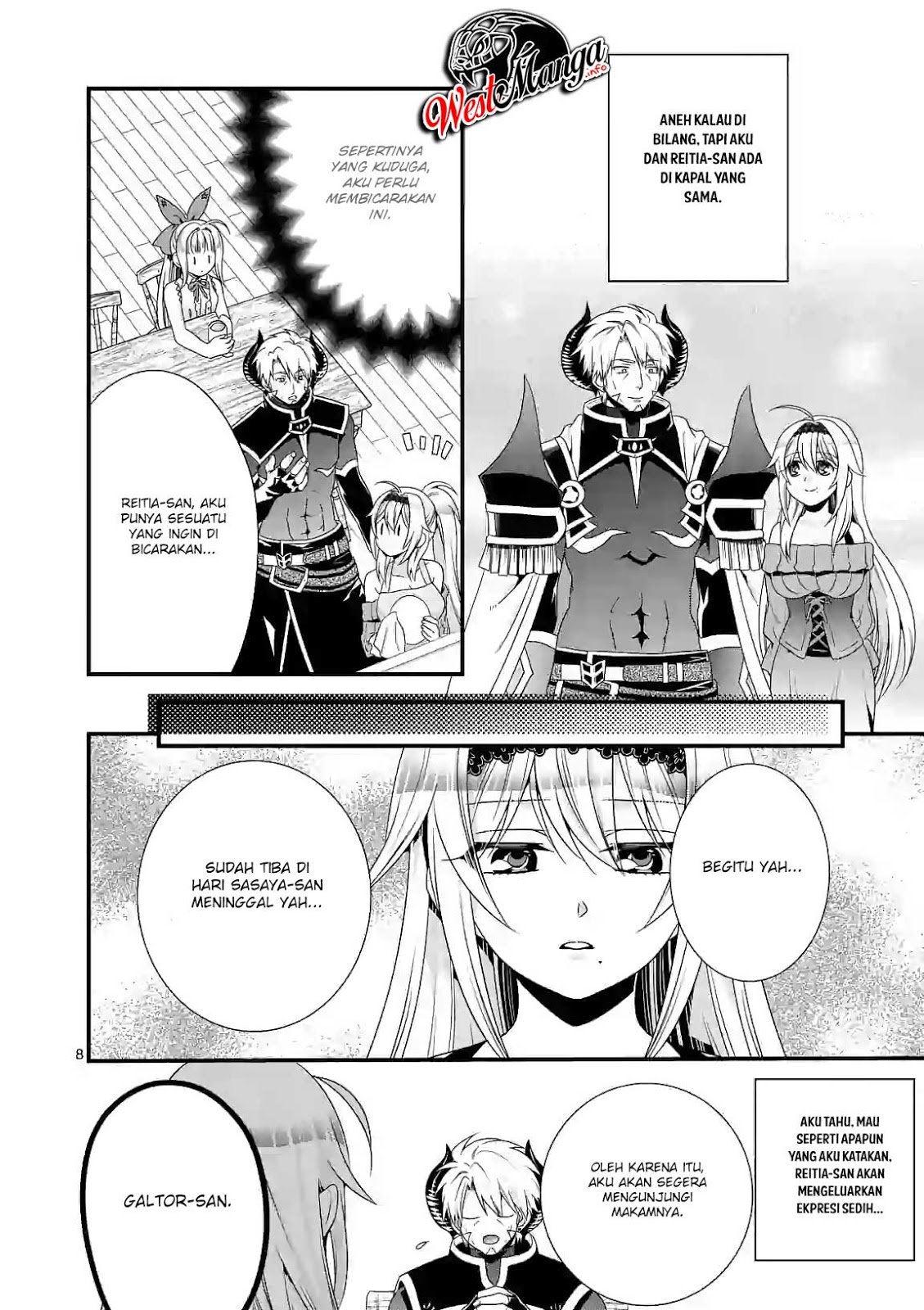 Maou desu Onna Yuusha no Hahaoya to Saikon Shita no de Onna Yuusha ga Giri no Musume ni Narimashita Chapter 25 Gambar 9