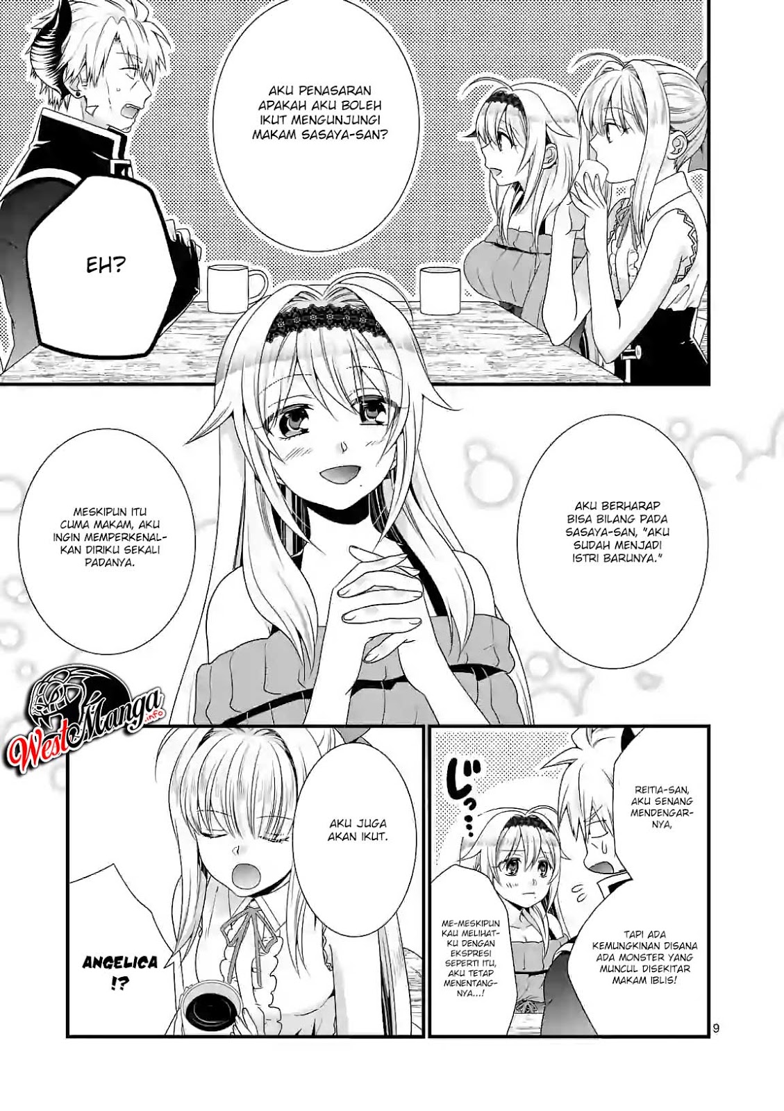 Maou desu Onna Yuusha no Hahaoya to Saikon Shita no de Onna Yuusha ga Giri no Musume ni Narimashita Chapter 25 Gambar 10