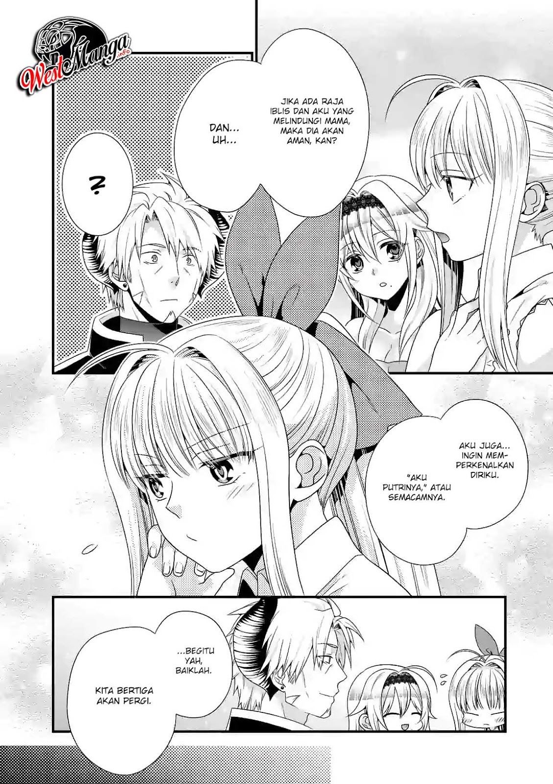 Maou desu Onna Yuusha no Hahaoya to Saikon Shita no de Onna Yuusha ga Giri no Musume ni Narimashita Chapter 25 Gambar 11